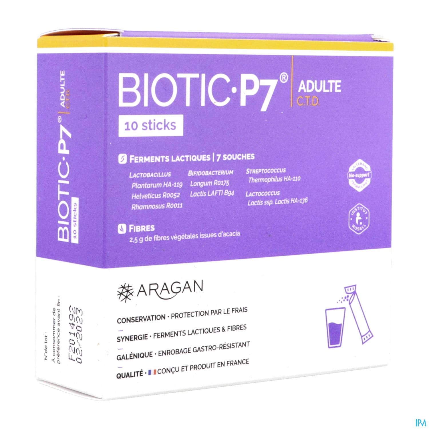 Aragan Biotic P7 Adulte Sachet 10