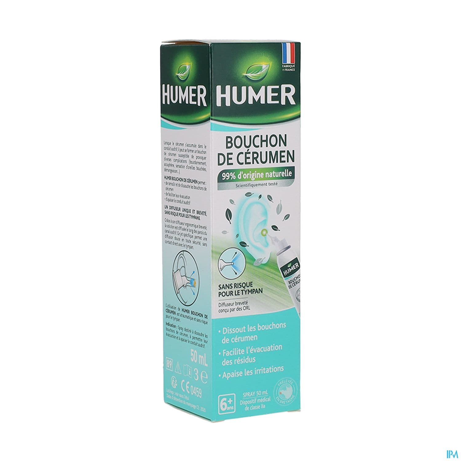 HUMER BOUCHON CERUMEN SPR 50ML