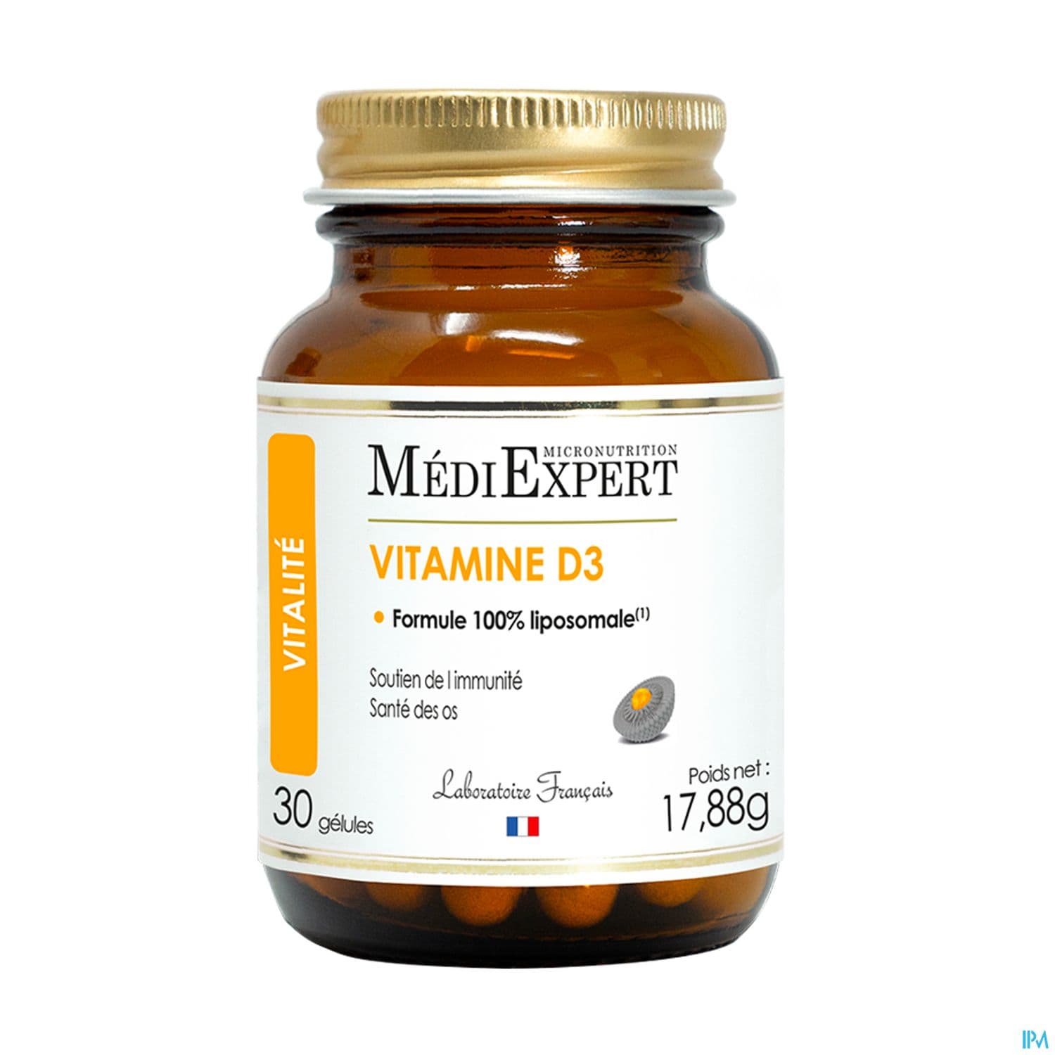 Mediexpert Vitamine D Liposomale Gelule 30 — Pharmacie St Honoré - Amiens