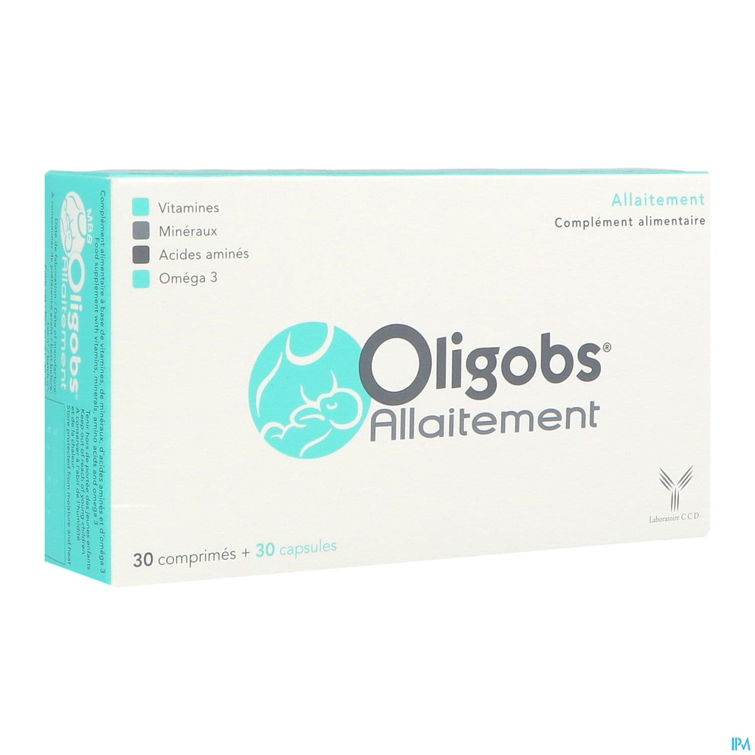 Oligobs Allaitement Comprime 30 + Capsule 30