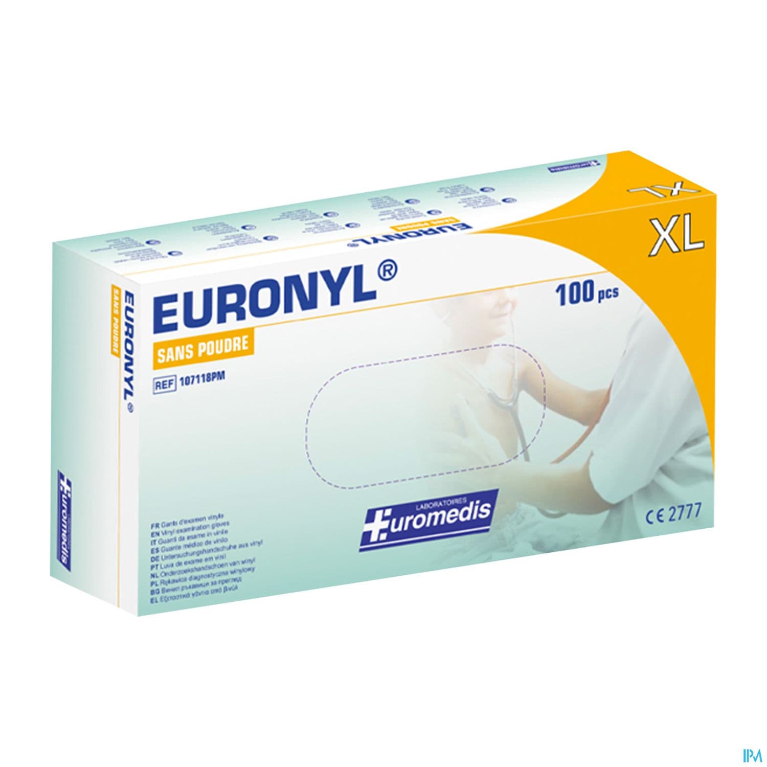 EUROMEDIS GANT VINYLE TXL