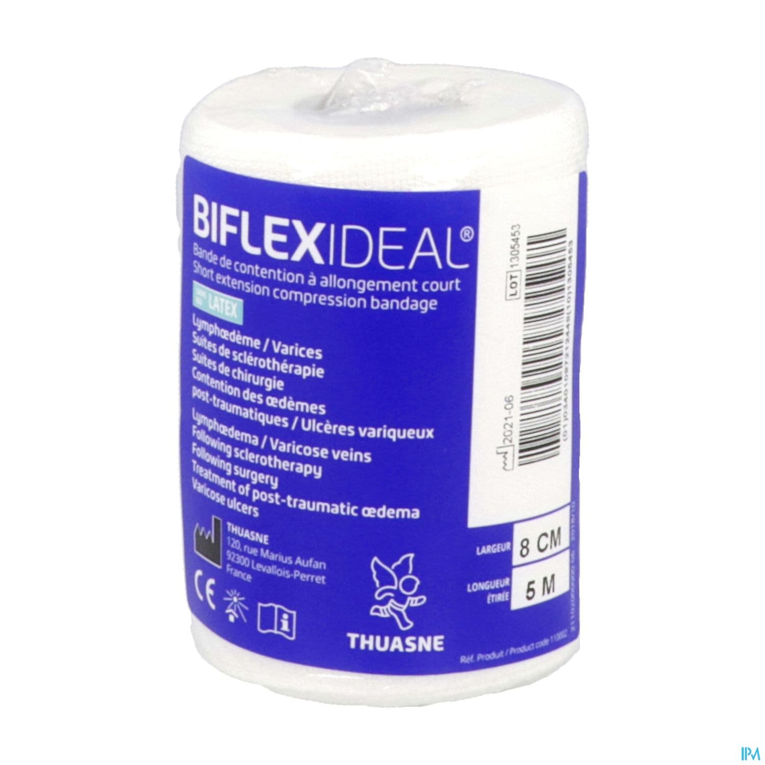 BDE BIFLEX IDEAL BLANC 8CMX5M