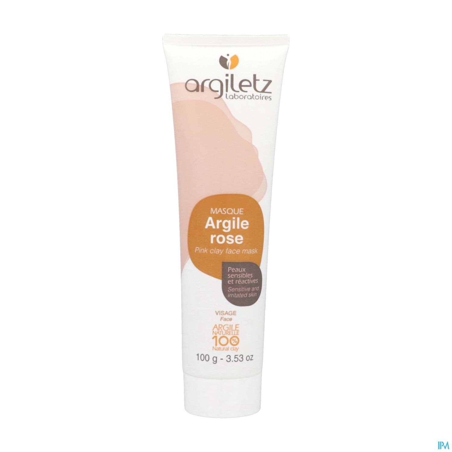 Argiletz Masque Argile Rose Peaux Sensibles Reactives 100g