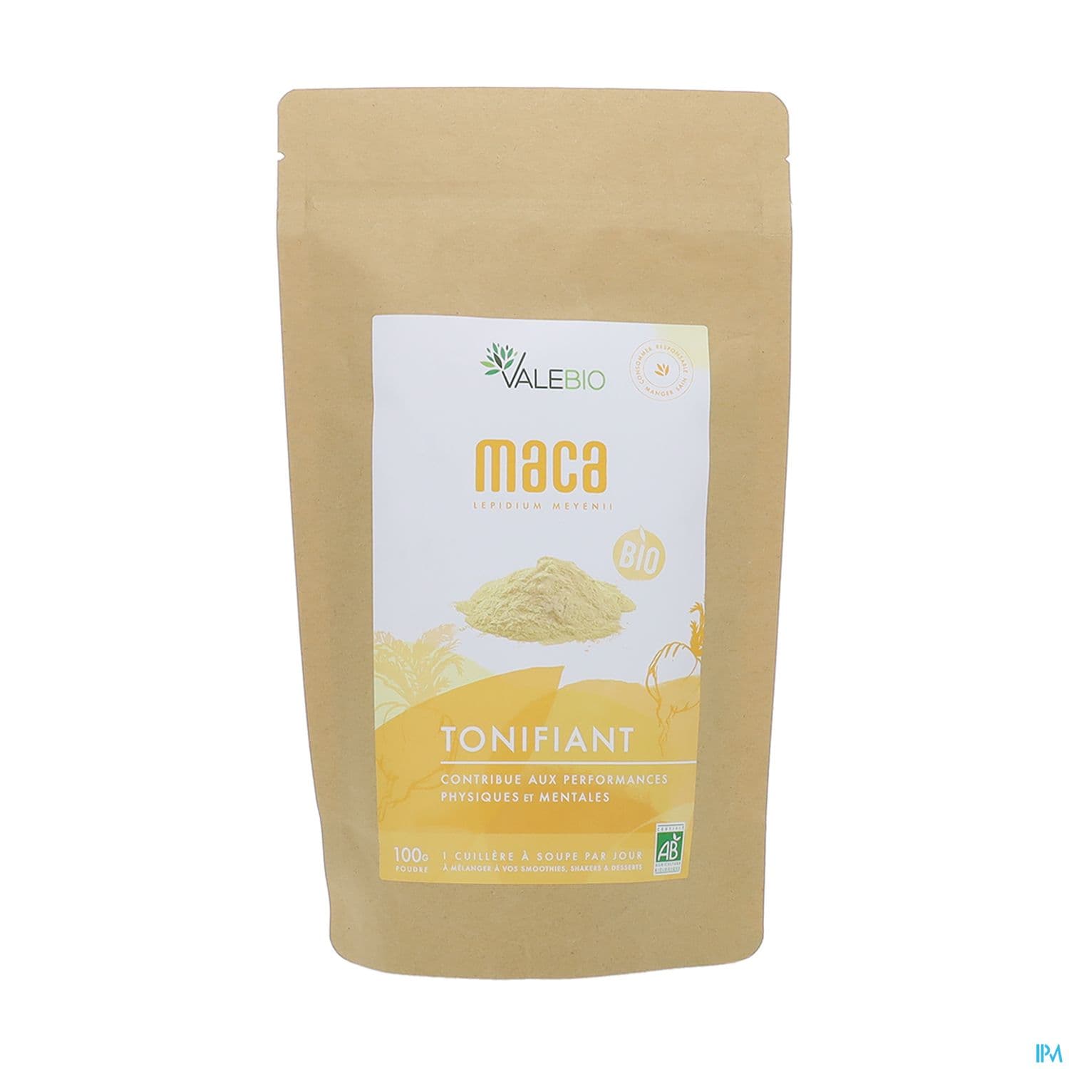 VALEBIO PDR MACA BIO PDR 50G — Pharmacie Monge