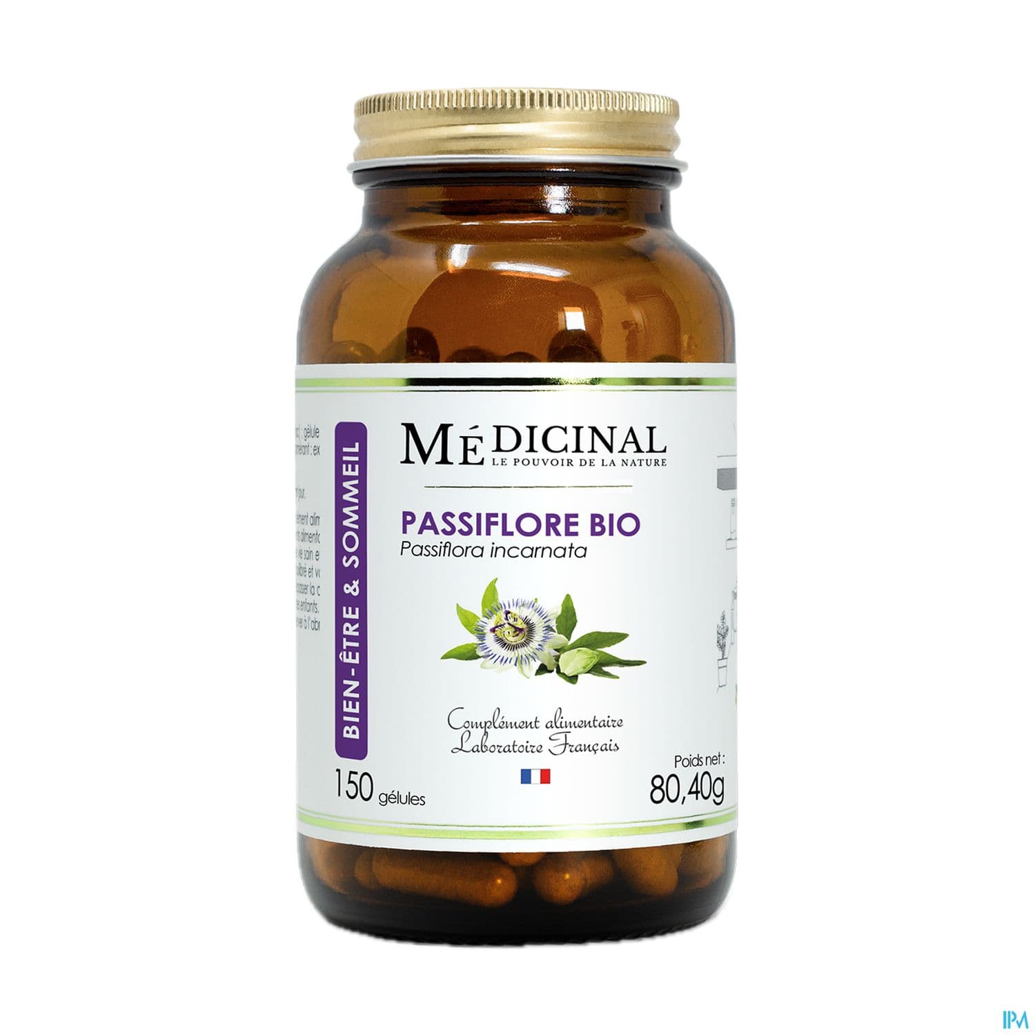 Medicinal Passiflore Bio Gelule 150 — Pharmacie de la Gare