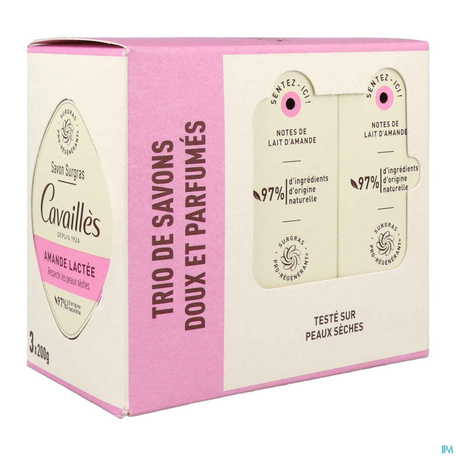 CAVAILLES SAV SURG AMANDE 200GX3