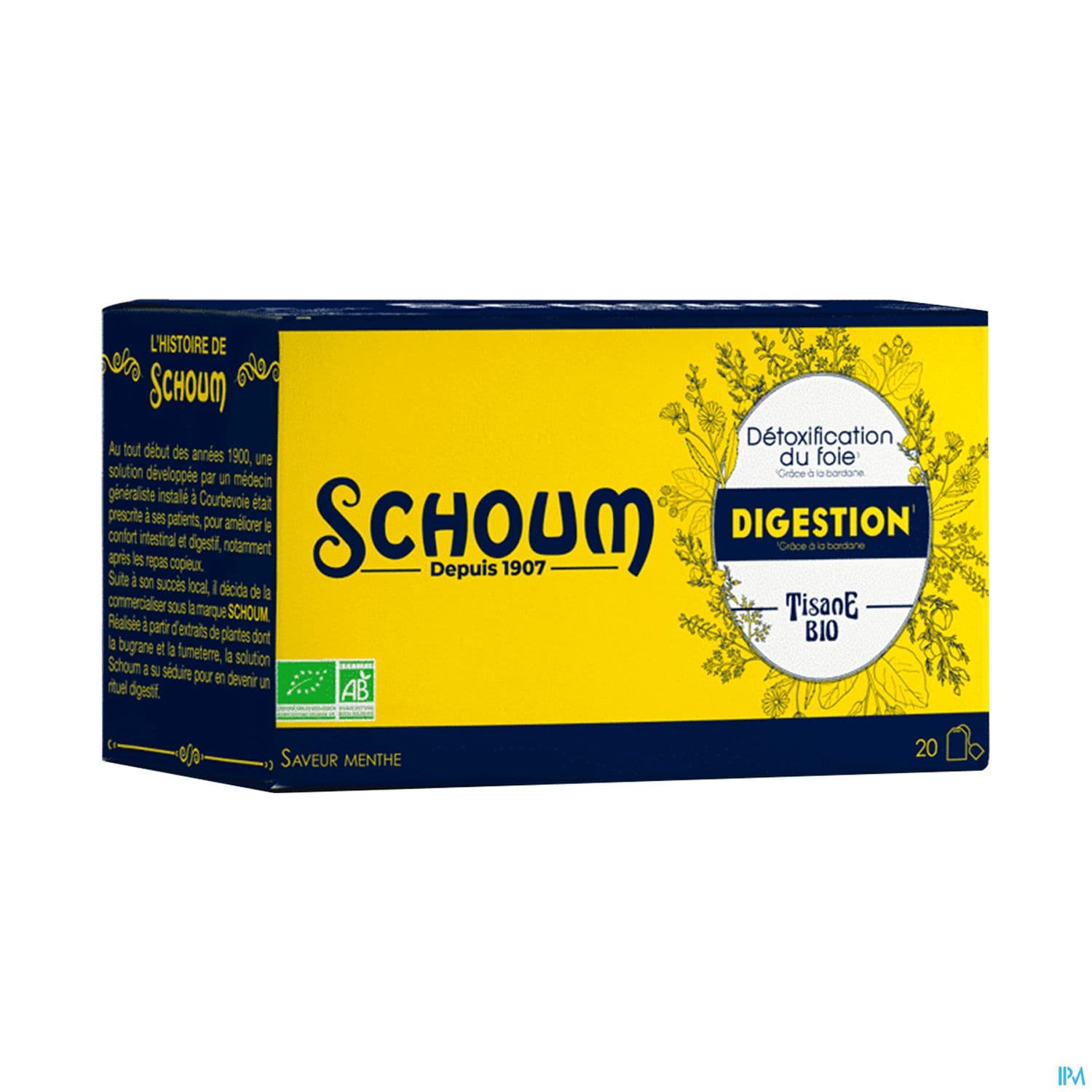 Schoum Digestion Tisane Bio Sachet 20