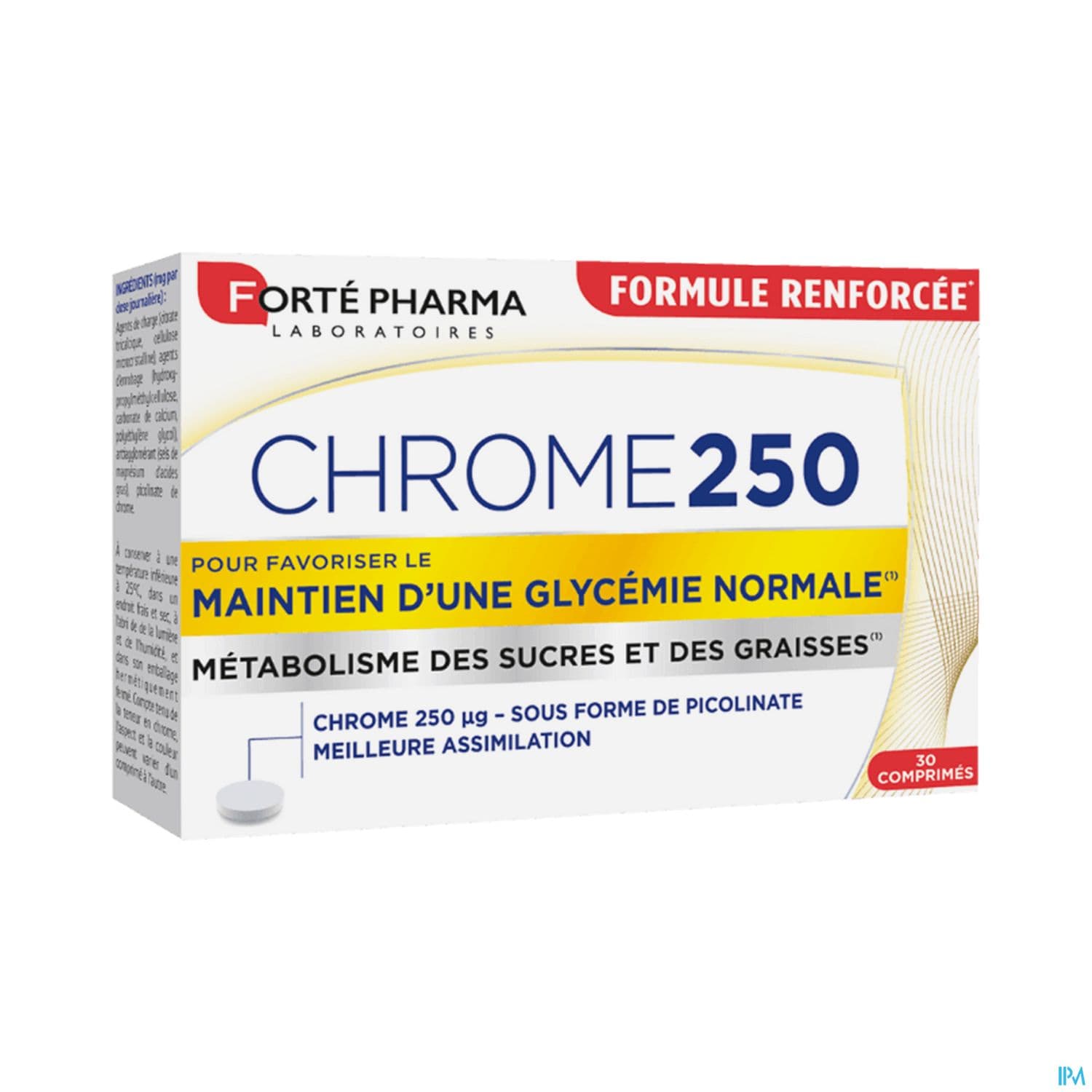Forte Pharma Chrome 250 Comprime 30
