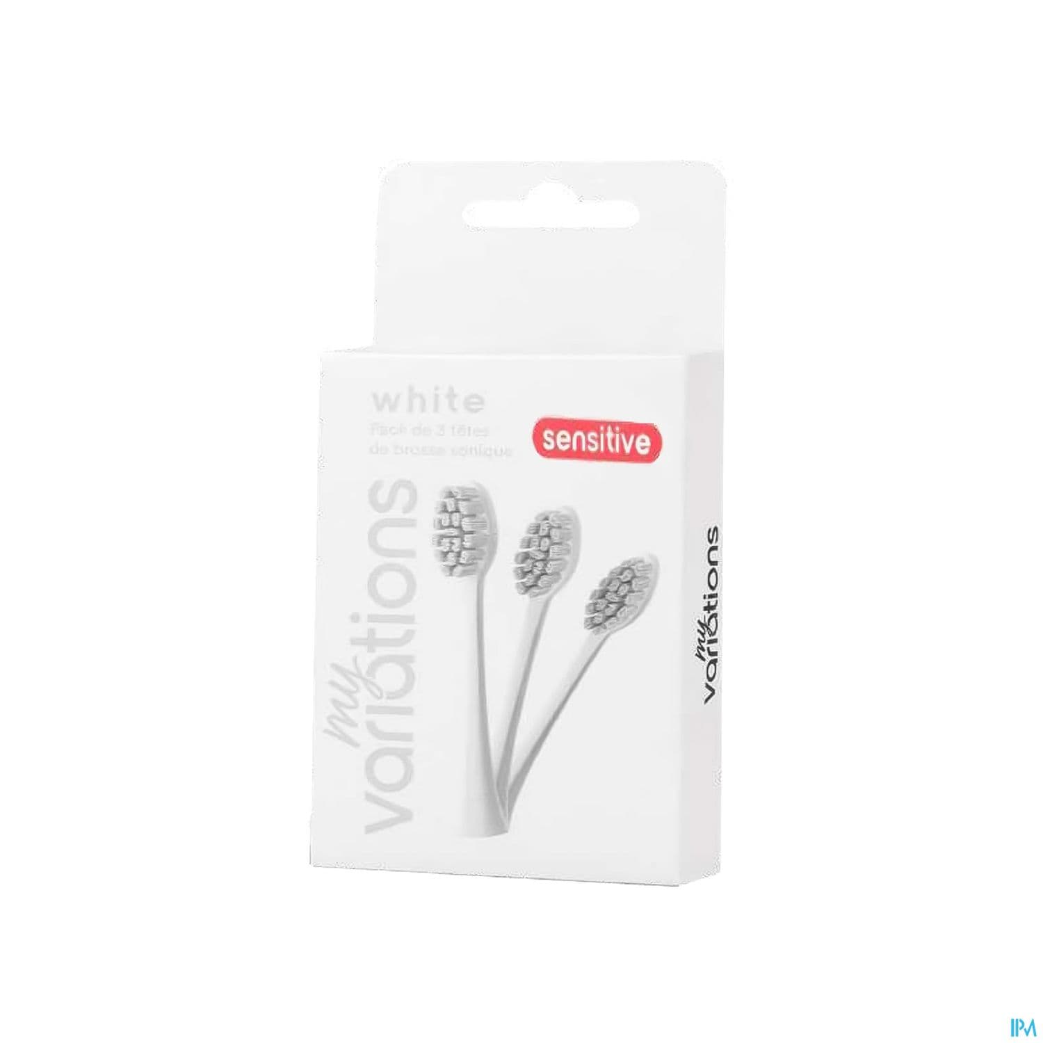 Myvariations Recharge Sensitive Brosse A Dents Electrique Blanc X3