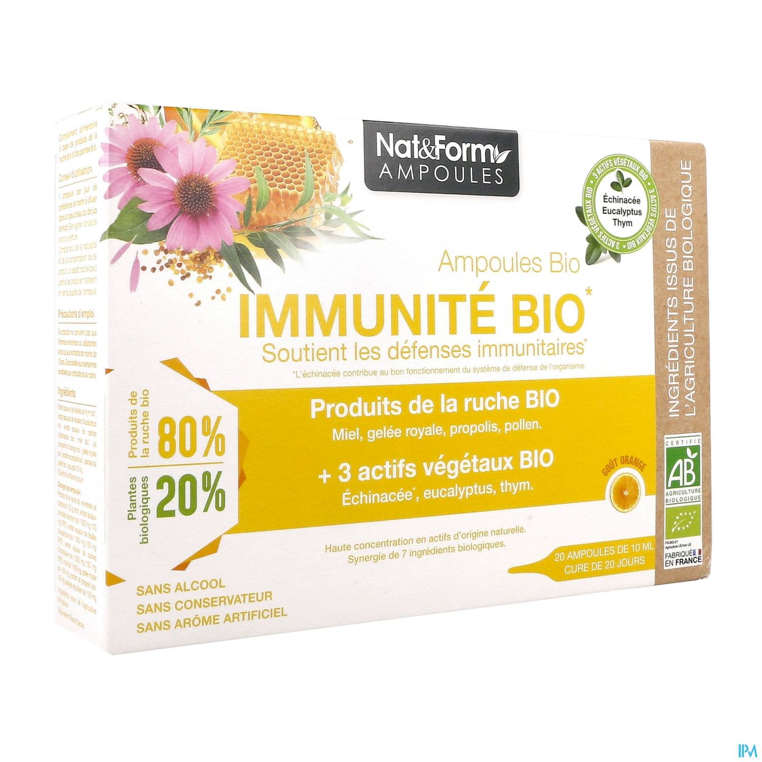 NAT&FORM BIO IMMUNITE AMP 20