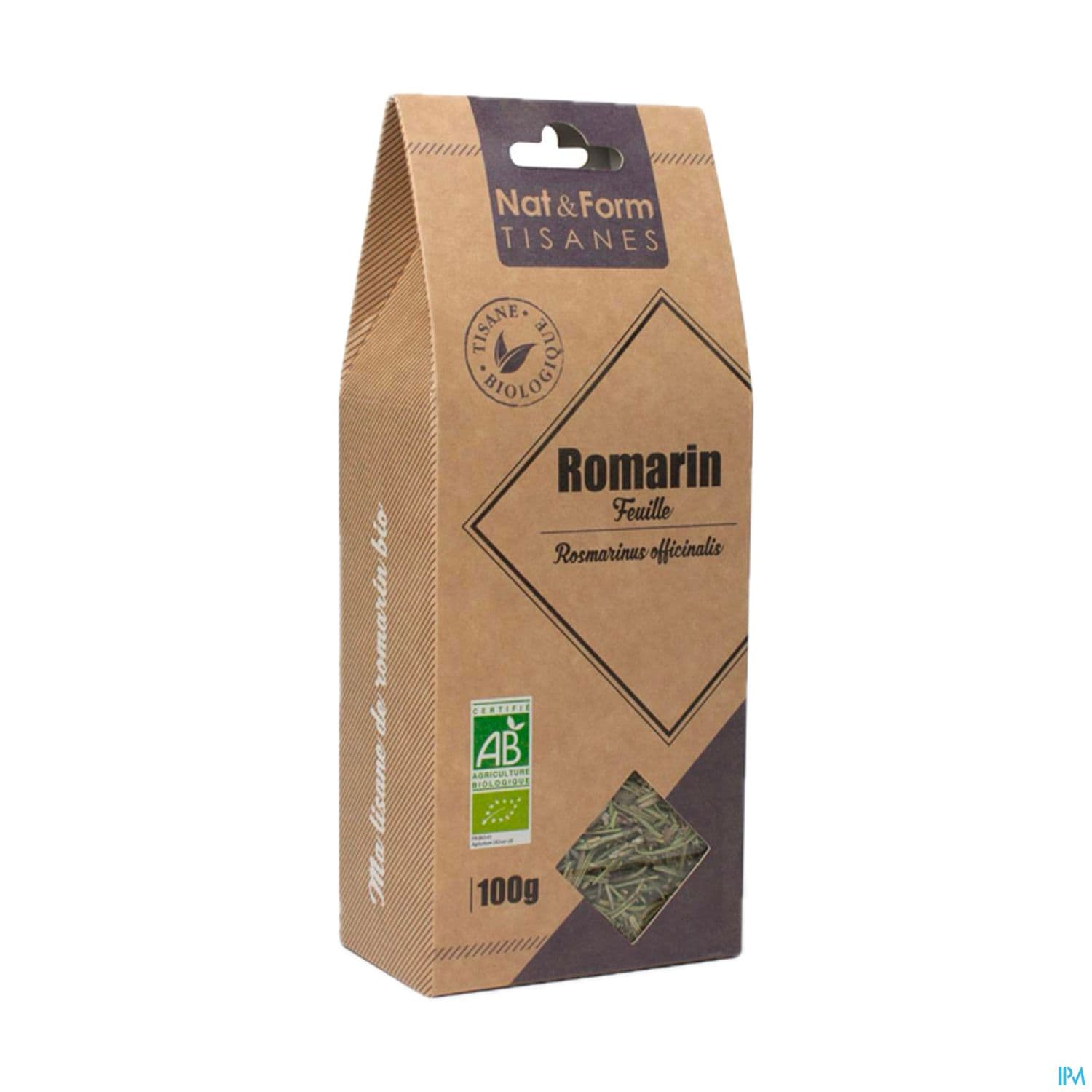 Nat Et Form Tisane Romarin Bio 100g