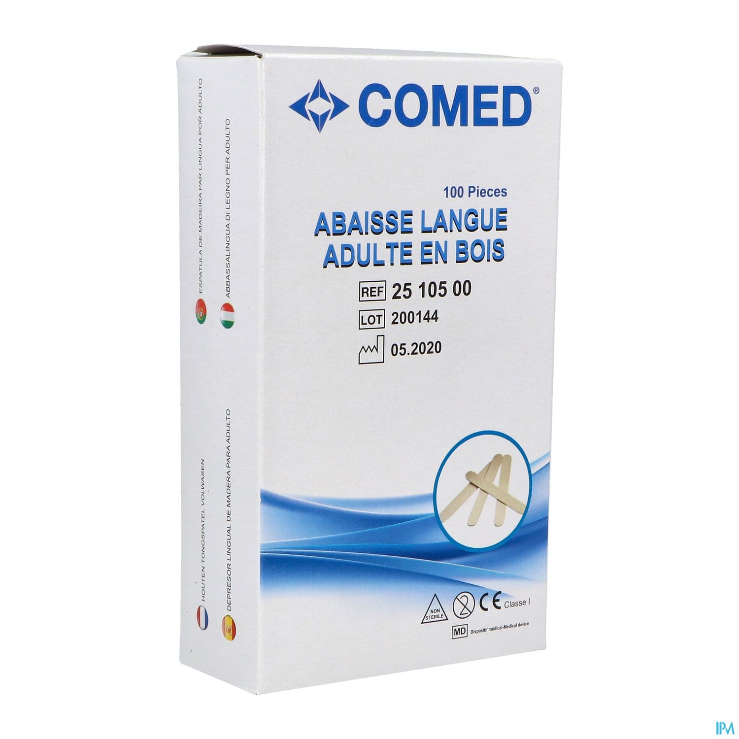 MARVEL ABAISSE LANGUE BOIS AD X100 — Pharmacie Varenne
