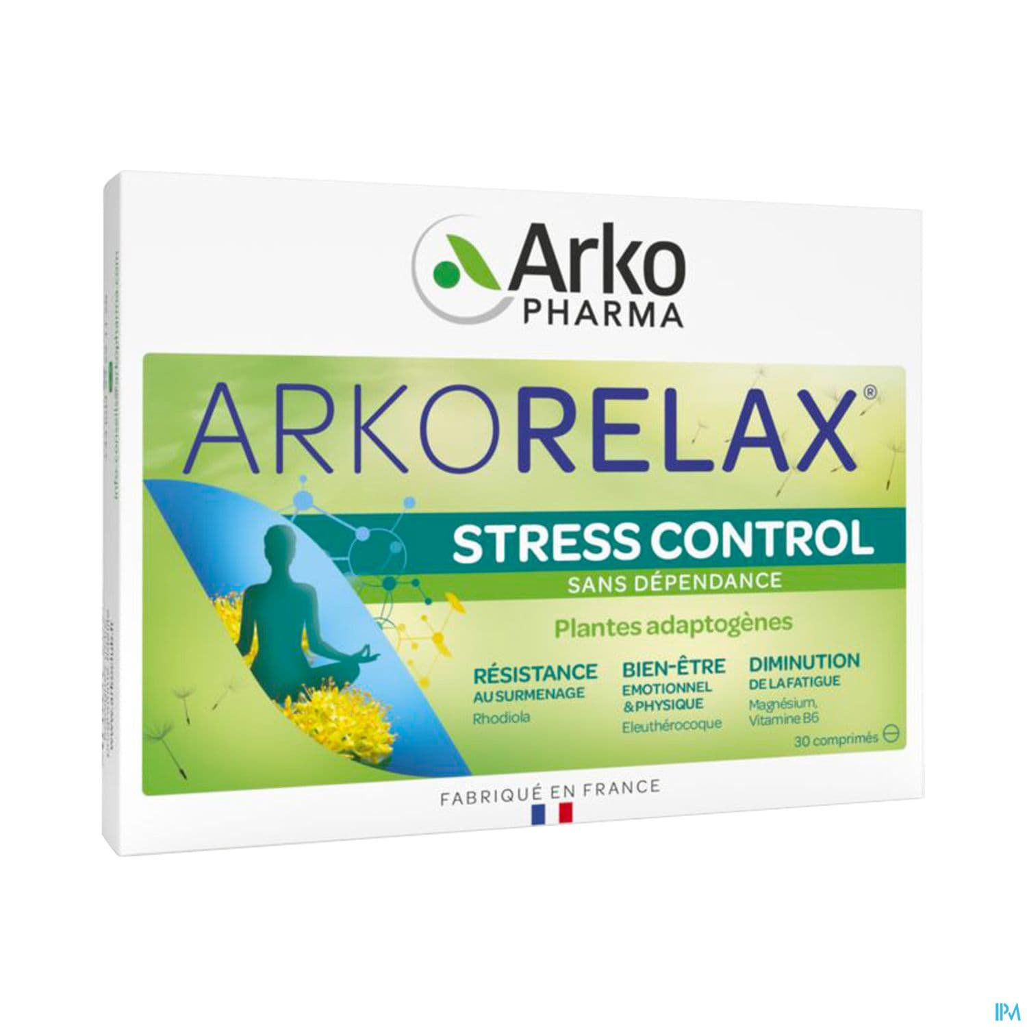 ARKORELAX STRESS CONTROL CPR 30 — Pharmacie Colonel Fabien
