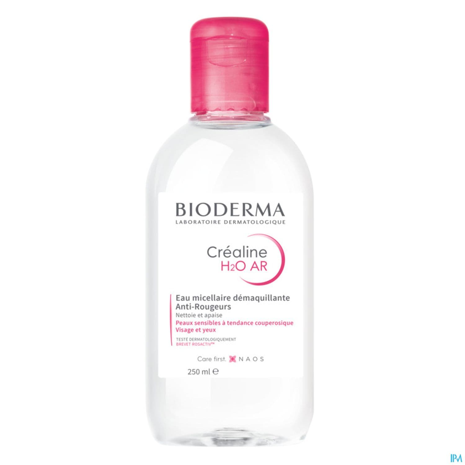 Bioderma Crealine H2o Ar Eau Micellaire Demaquillante Antirougeurs 250ml
