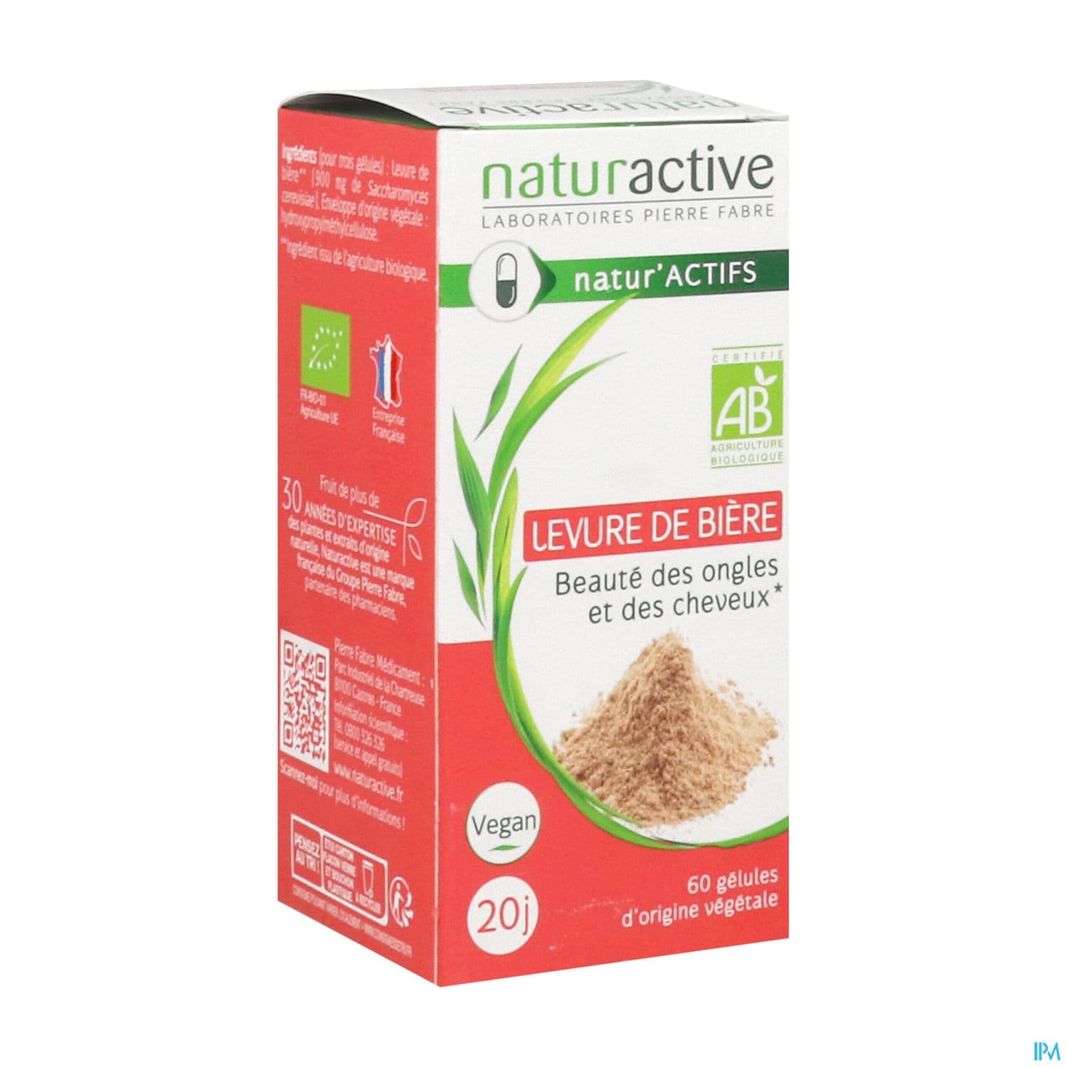 Naturactive Levure De Biere Bio Gelule 60