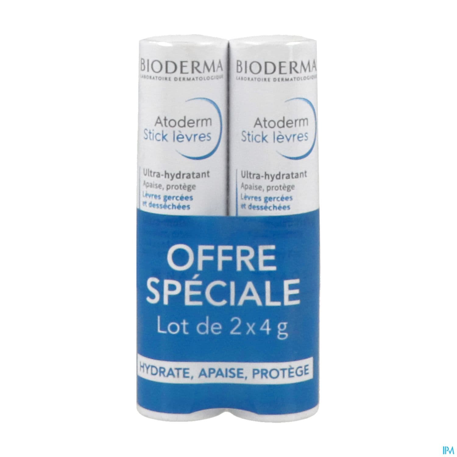 Bioderma Atoderm Stick Levres 4g X2