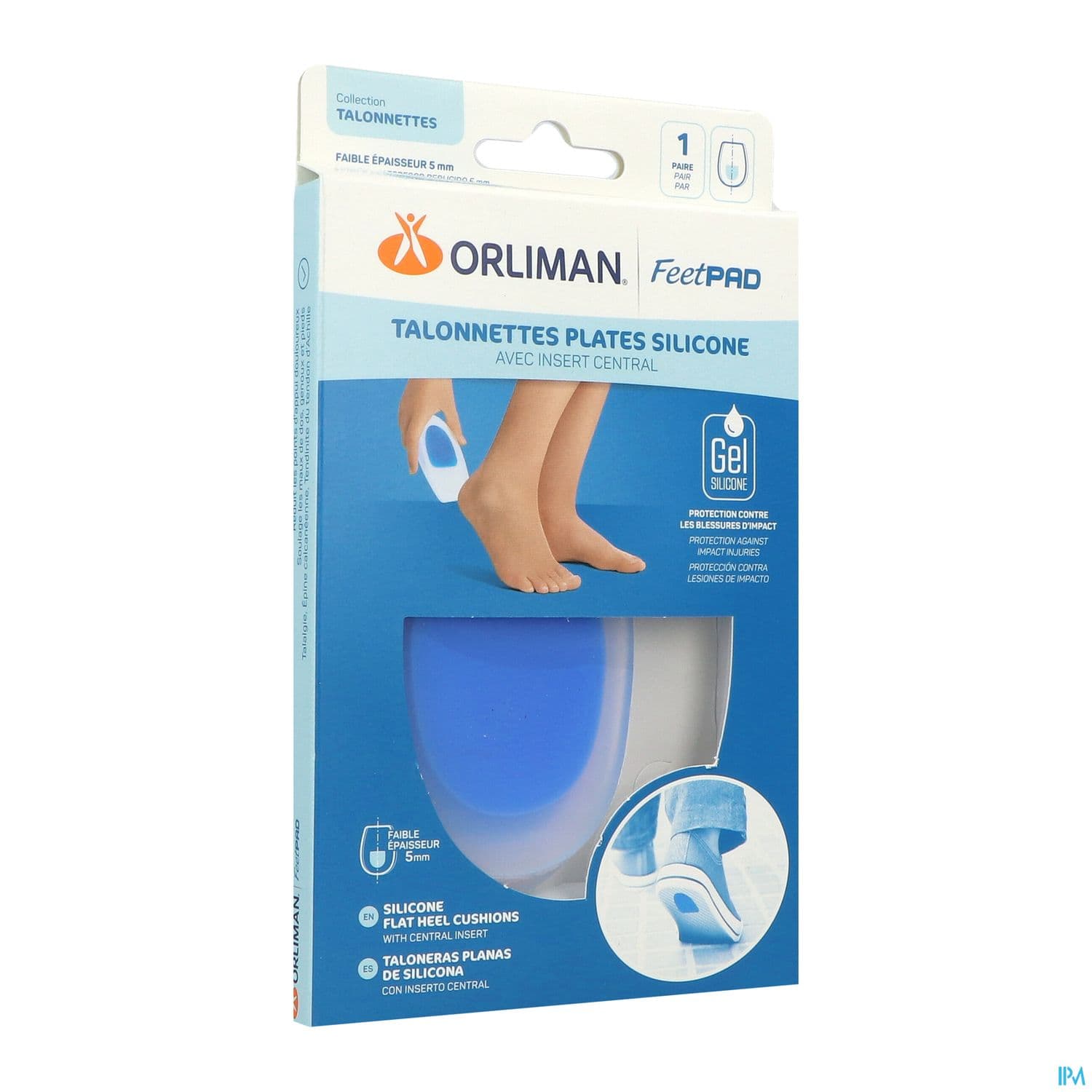 Orliman Feetpad Talonnette Plates T1 X2