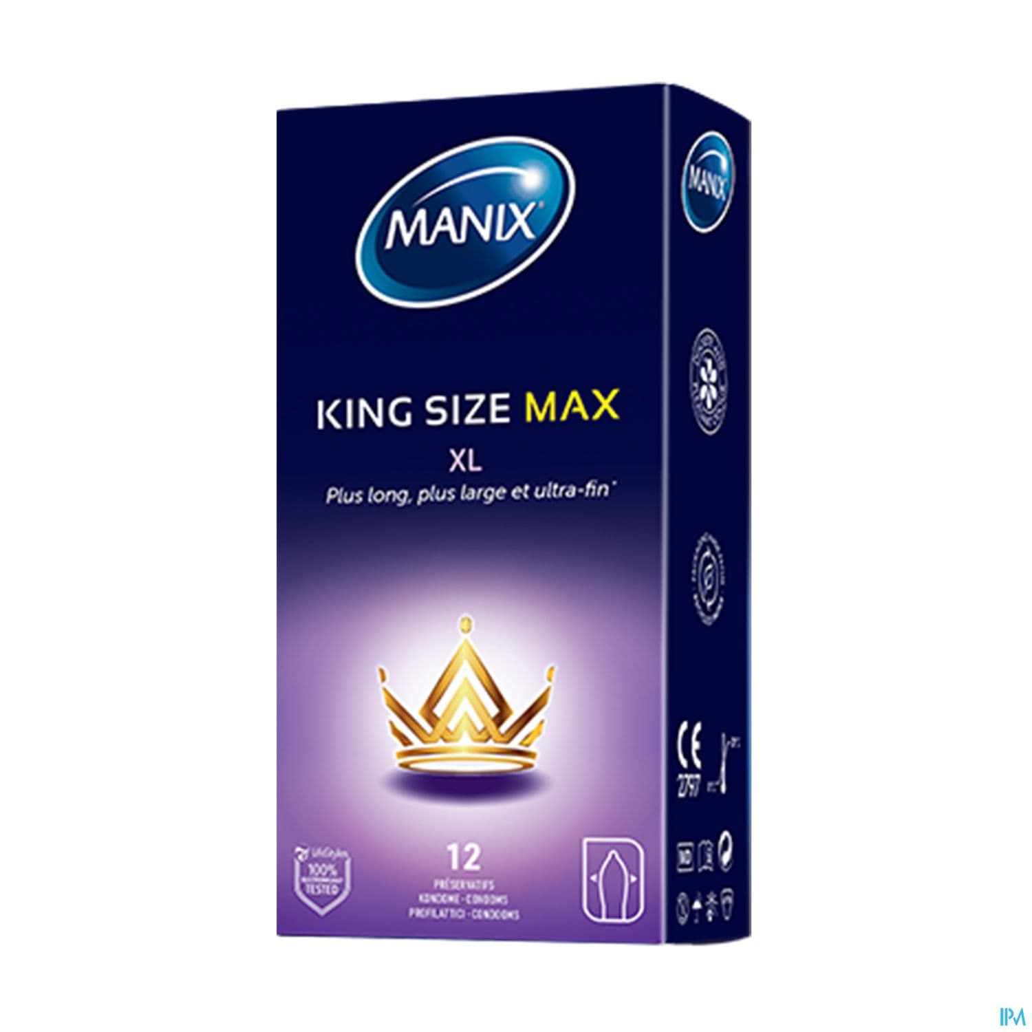 PRESERV MANIX KING SIZE MAX 12