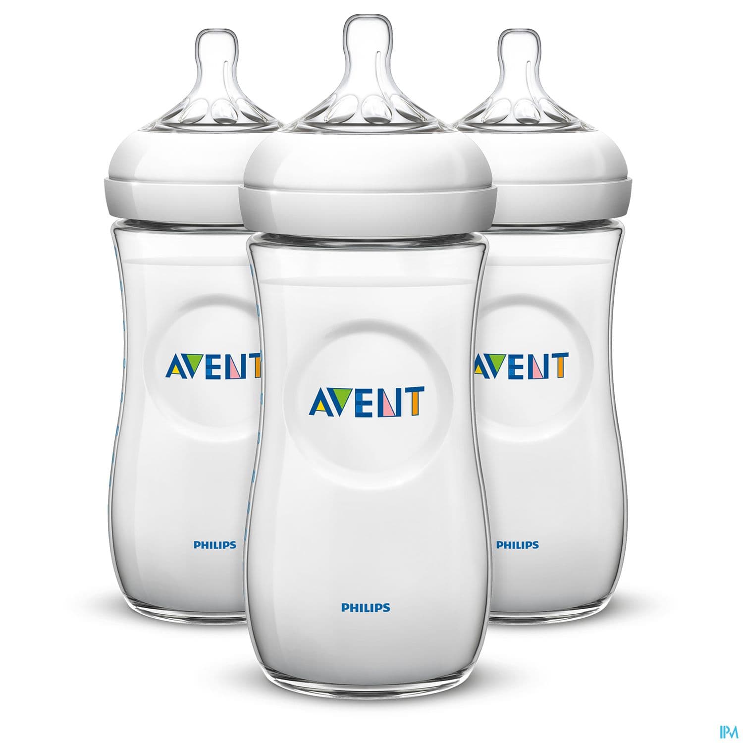 BIB AVENT NATURAL 330ML 2.0 X3