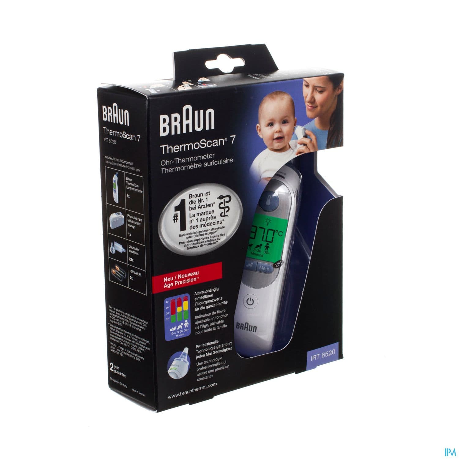 THERM MED AURIC BRAUN IRT6520