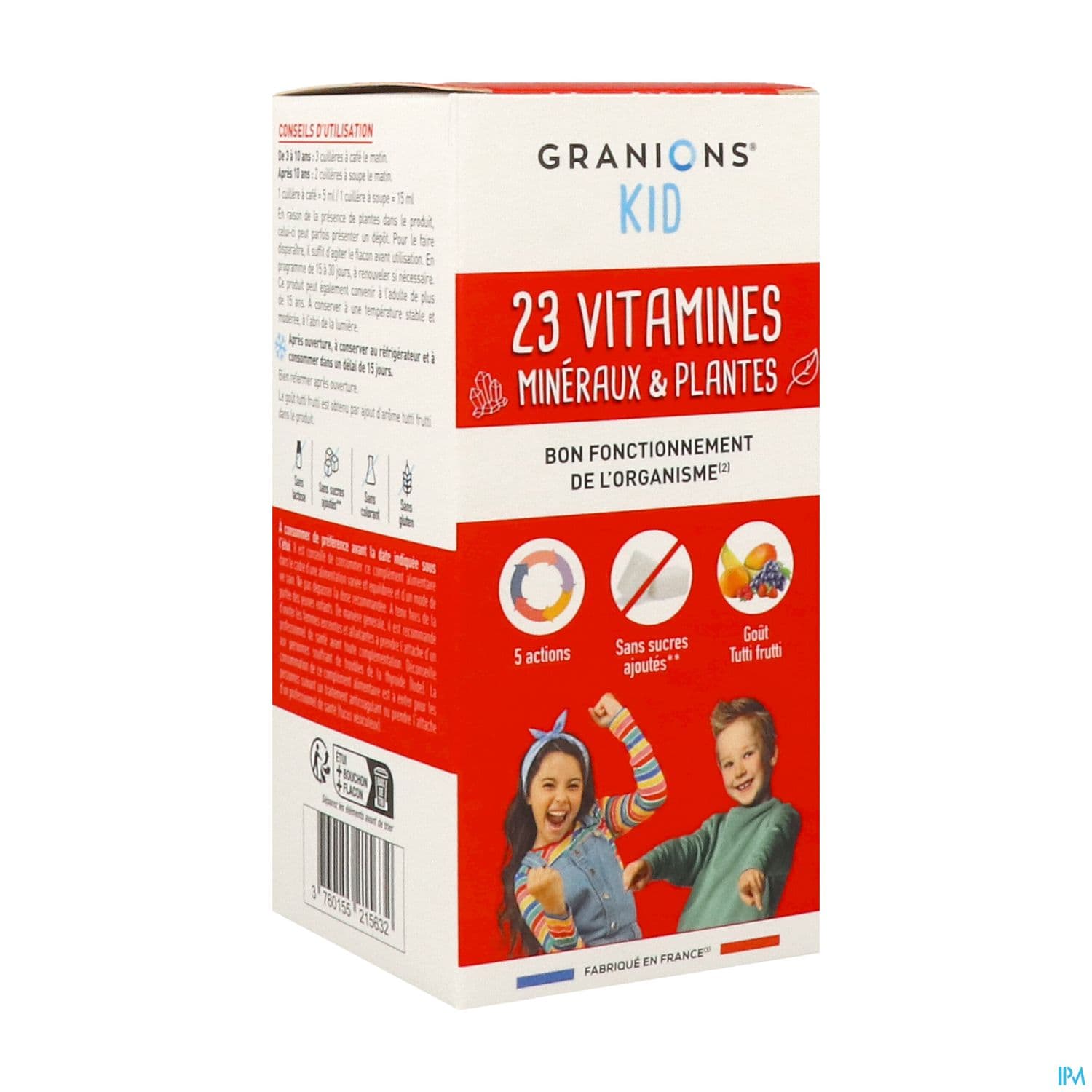 GRANIONS KID 23 VIT TUTTI SP 200ML