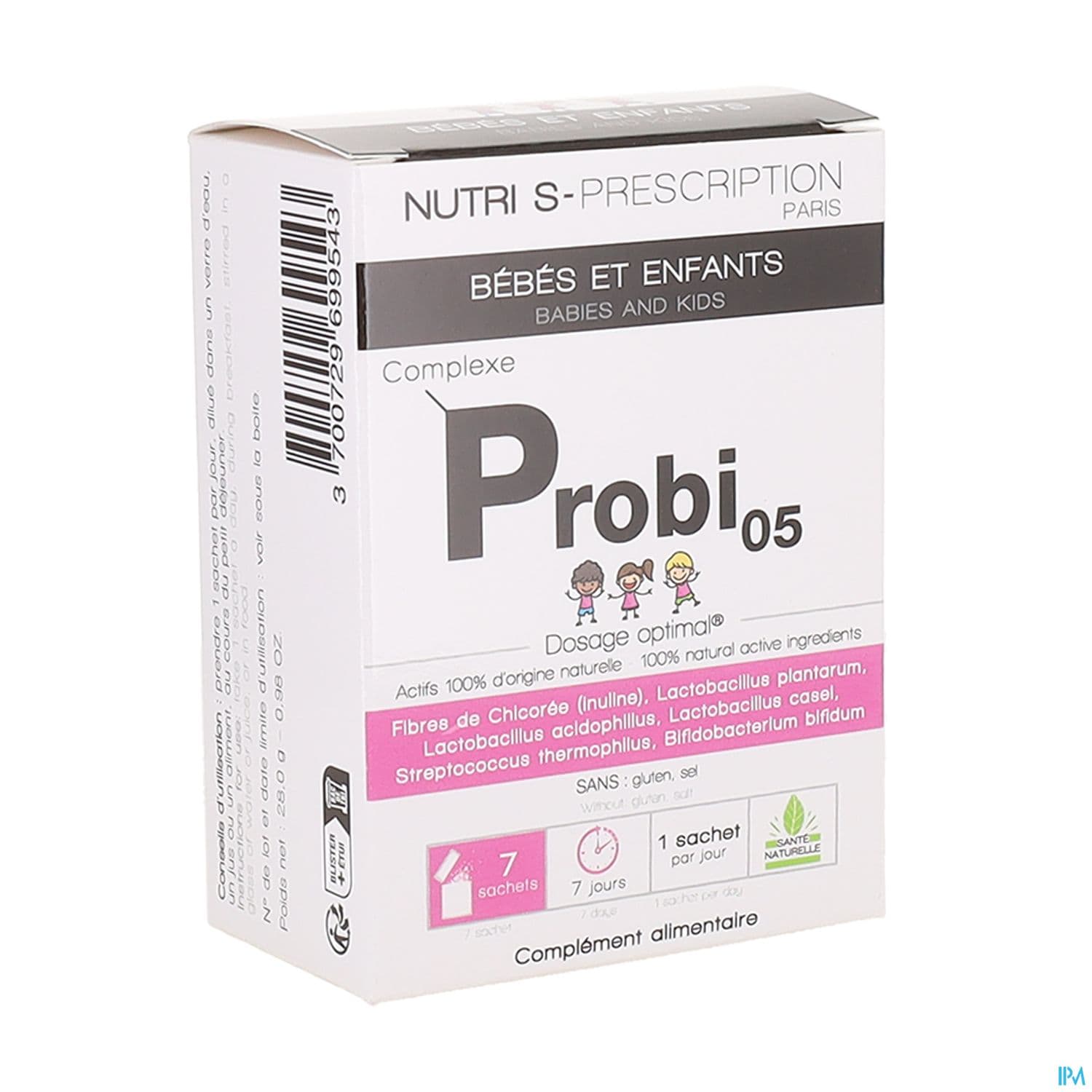 Nutri S Prescription Probi05 Bebe Enfant Sachet 7