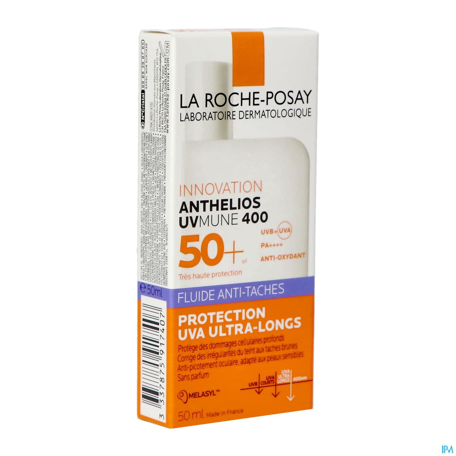 La Roche Posay Anthelios 50+ Uvmune 400 Fluide Antitaches 50ml