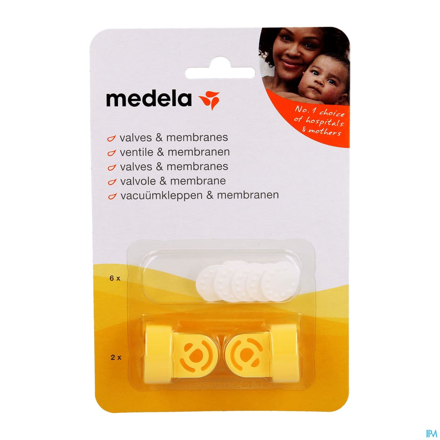 Medela Kit 2 Valves + 6 Membranes