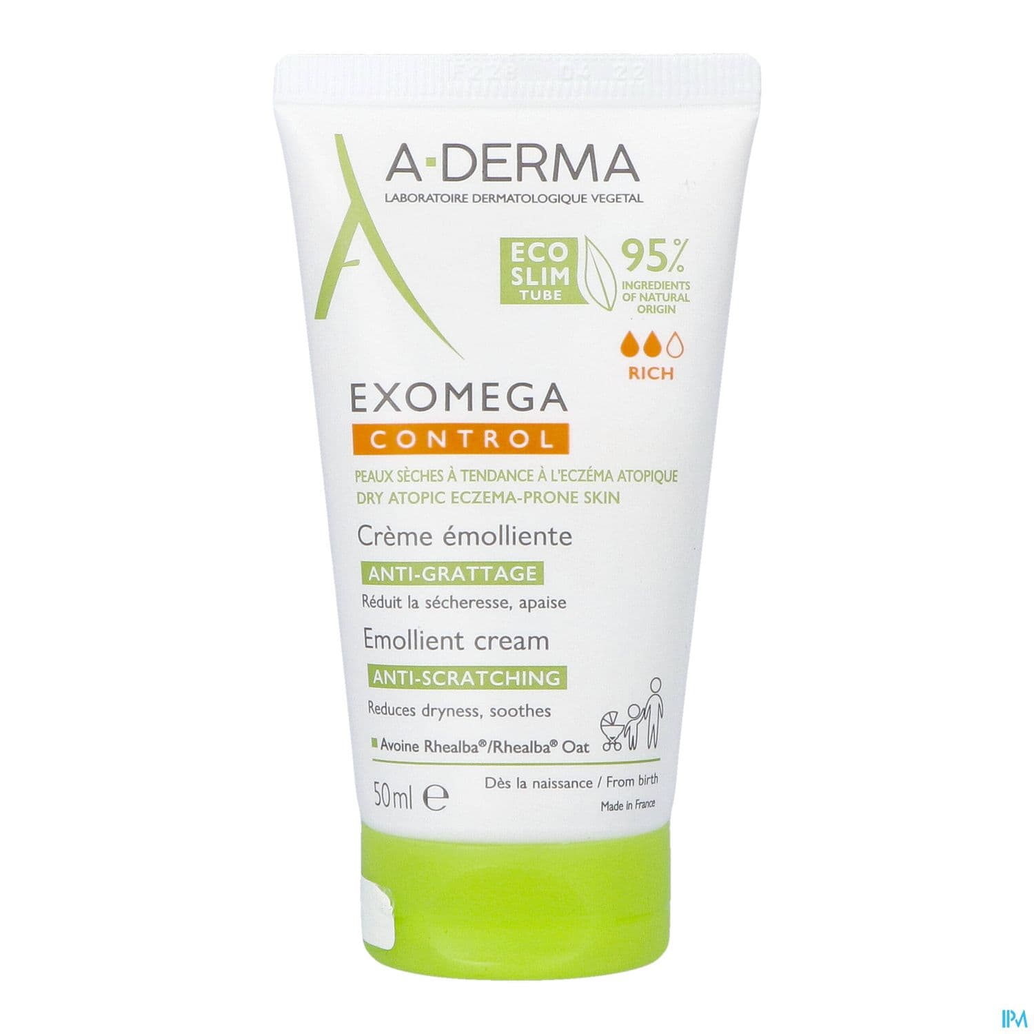 A-DERMA EXOMEGA CONT CR EMOL 50ML