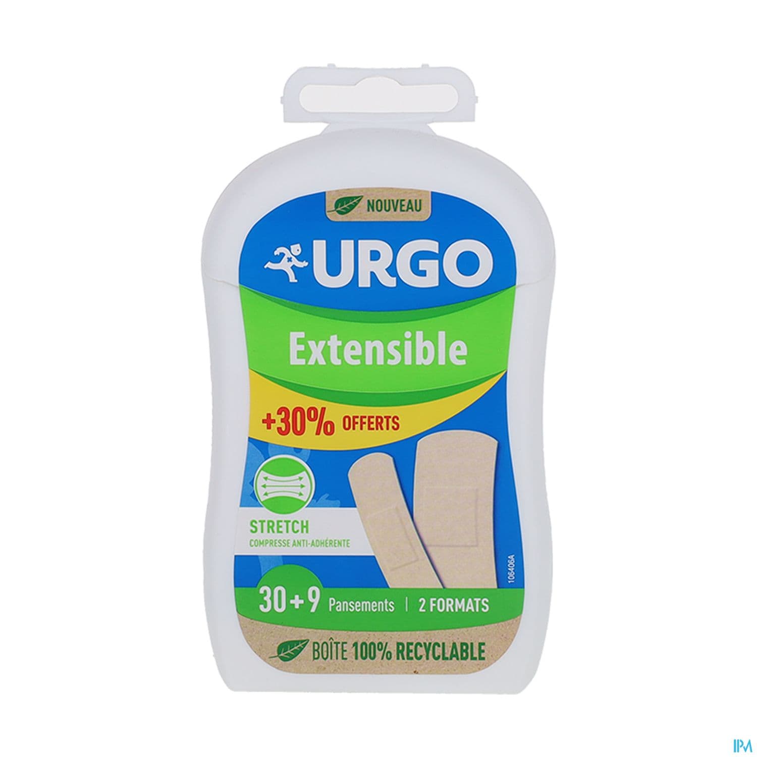URGO EXTENSIBLES PANS X30 +30% UG — Pharmacie Lafayette des Clairions