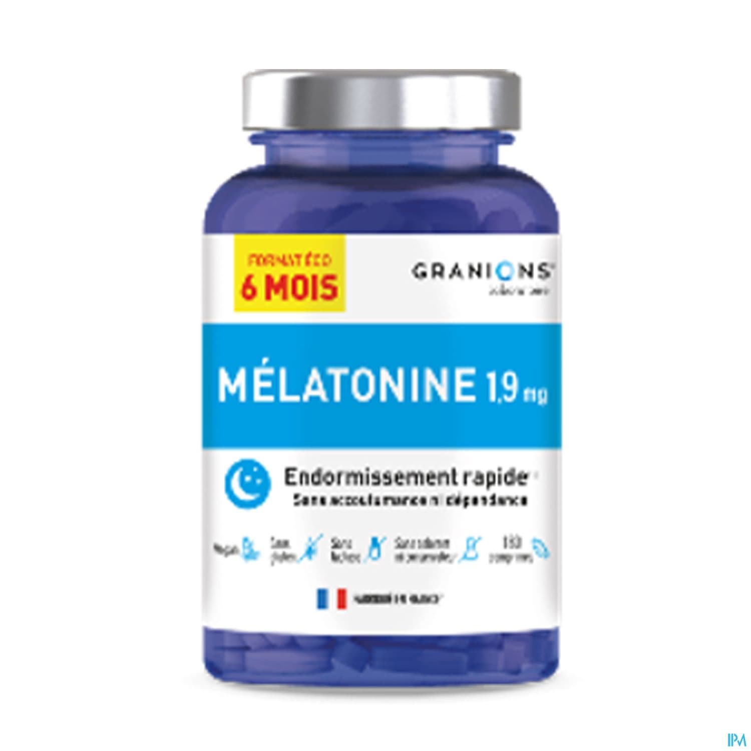 Granions Melatonine 1mg9 Comprime 180