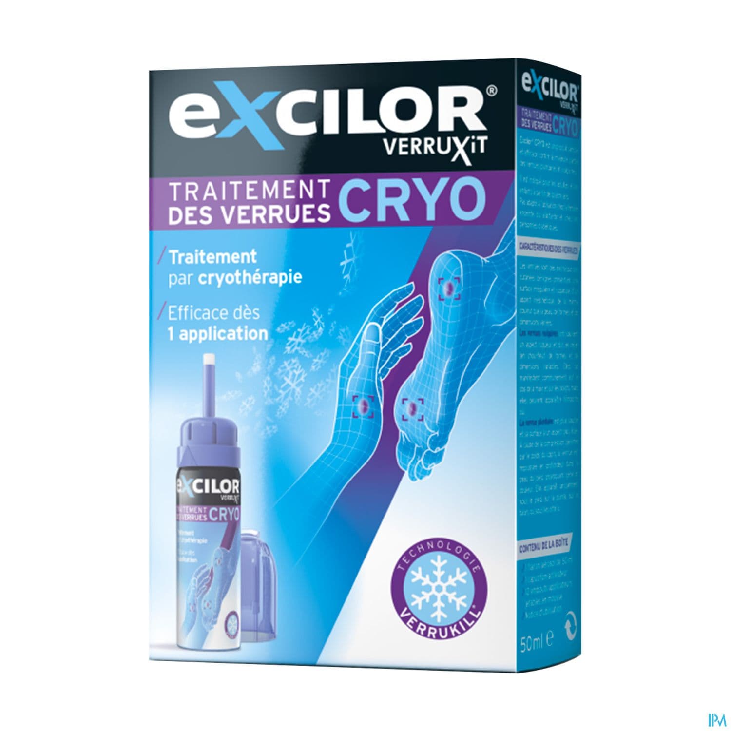 EXCILOR CRYO VERRUE 50ML MDR