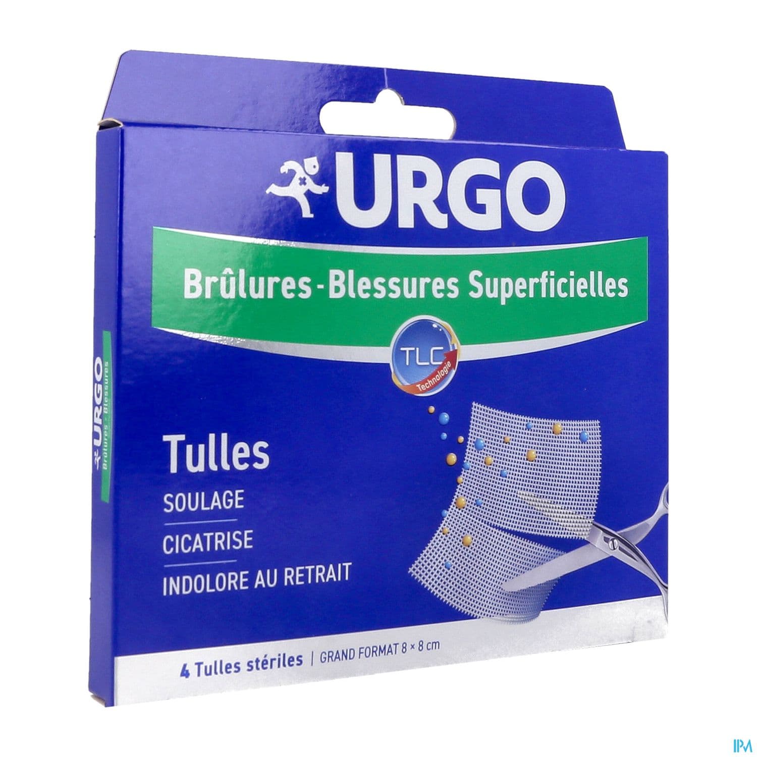 URGO BRULURE TULLE GM 4