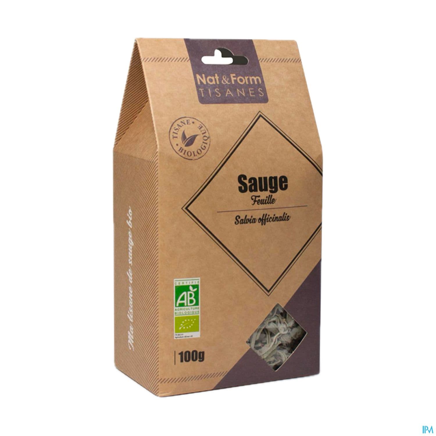 Nat Et Form Tisane Sauge Feuille Bio 100g