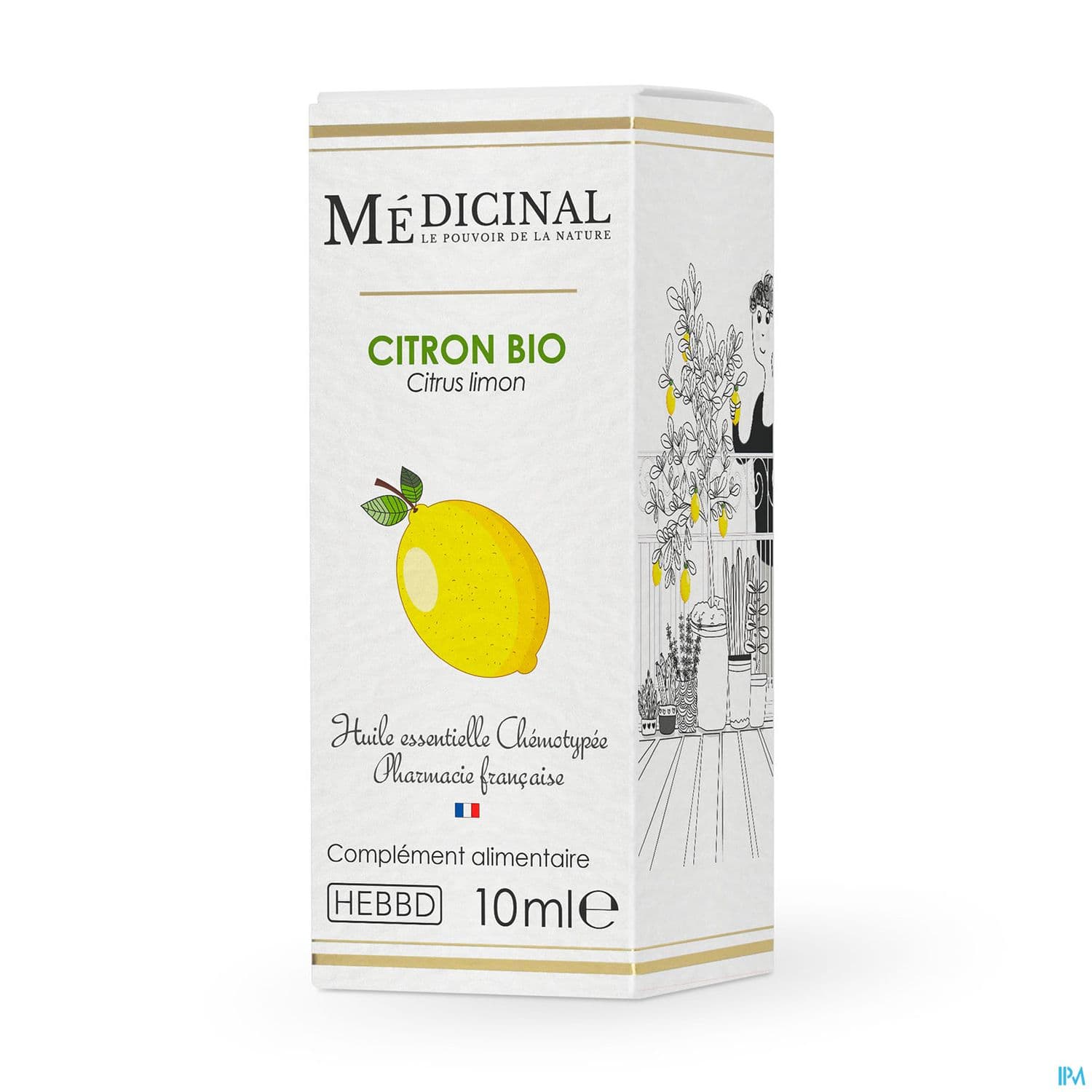 Medicinal Huile Essentielle Citron Bio 10ml