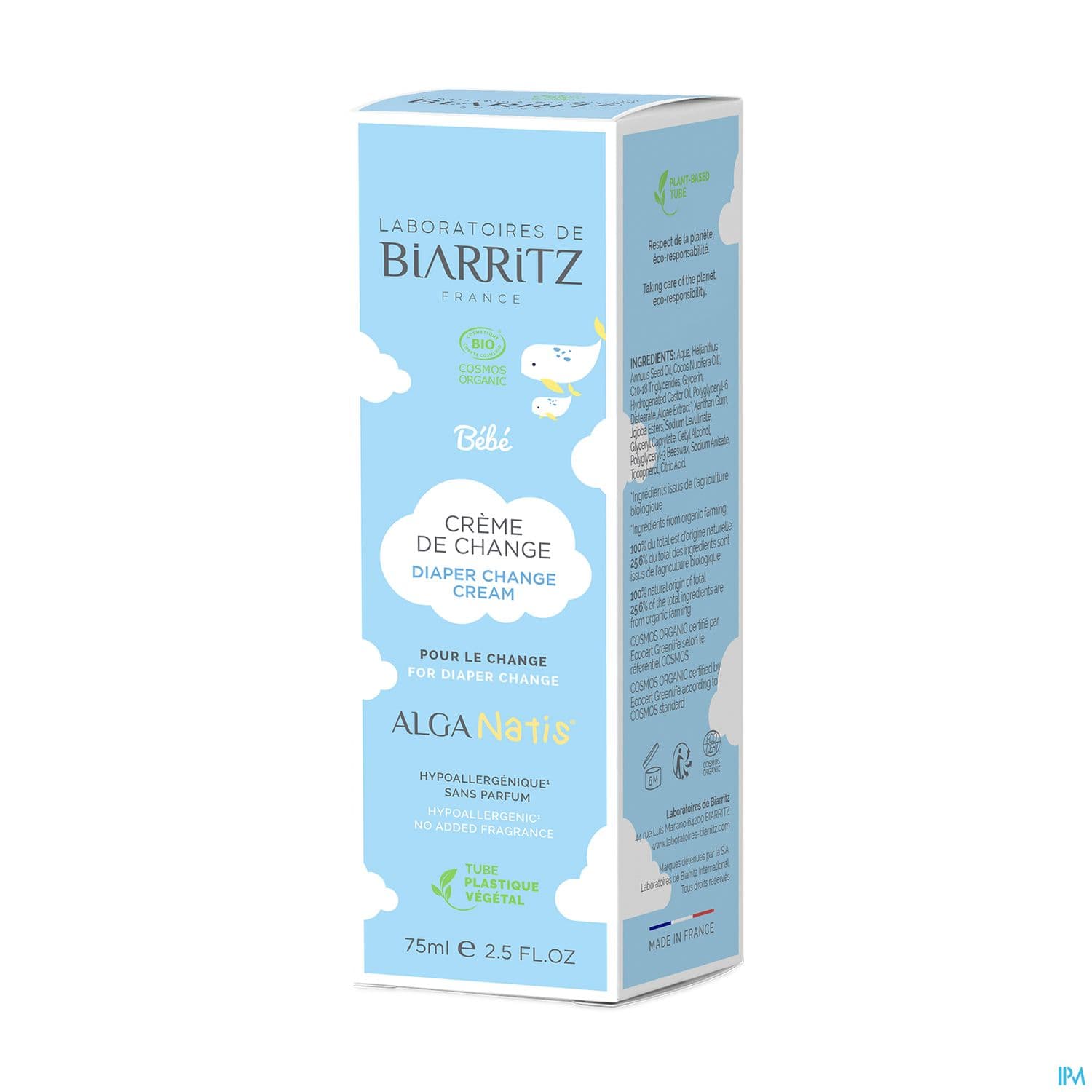 LDBIARRITZ BB CR CHANG 75ML — Pharmacie de Saint-Ouen - Saint-Ouen-de-Thouberville