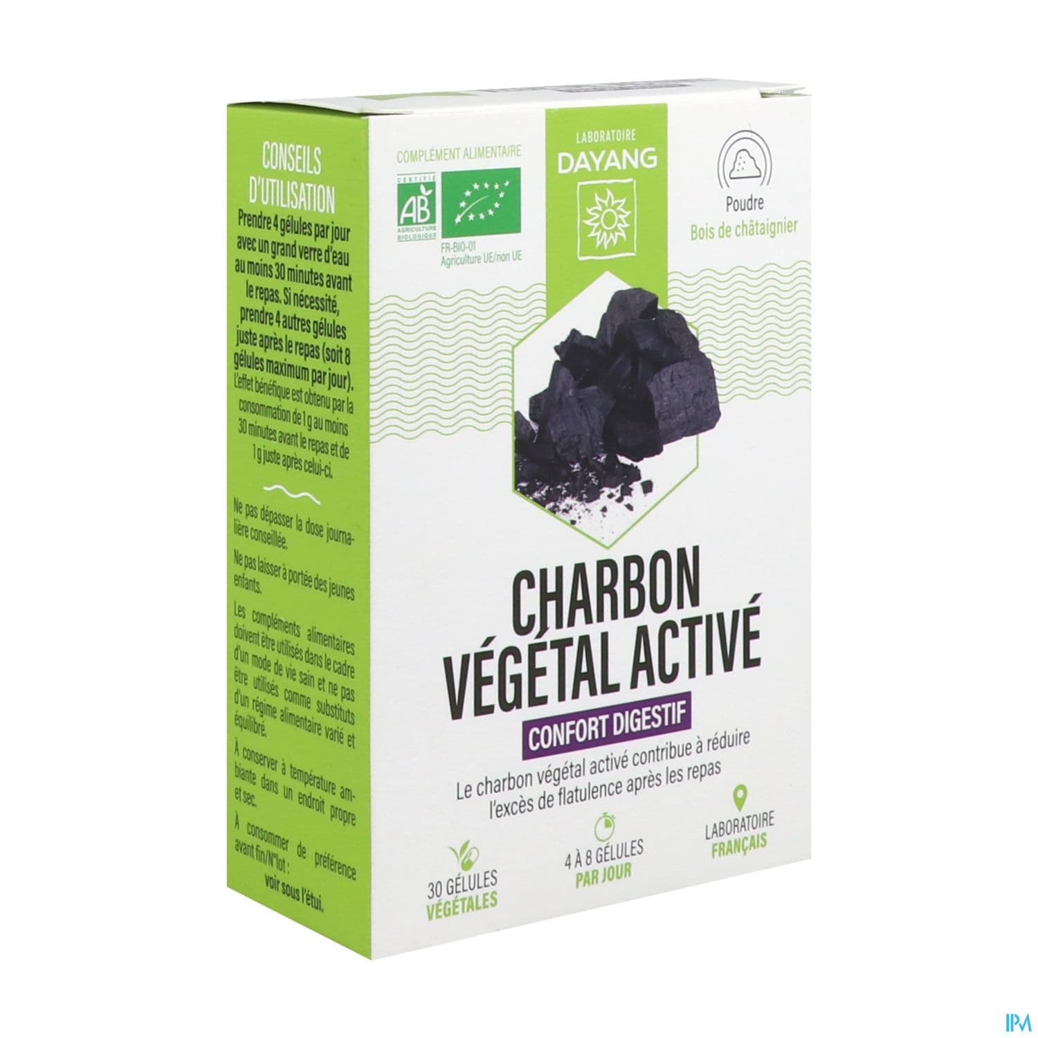 Dayang Charbon Vegetal Bio Gelule 30