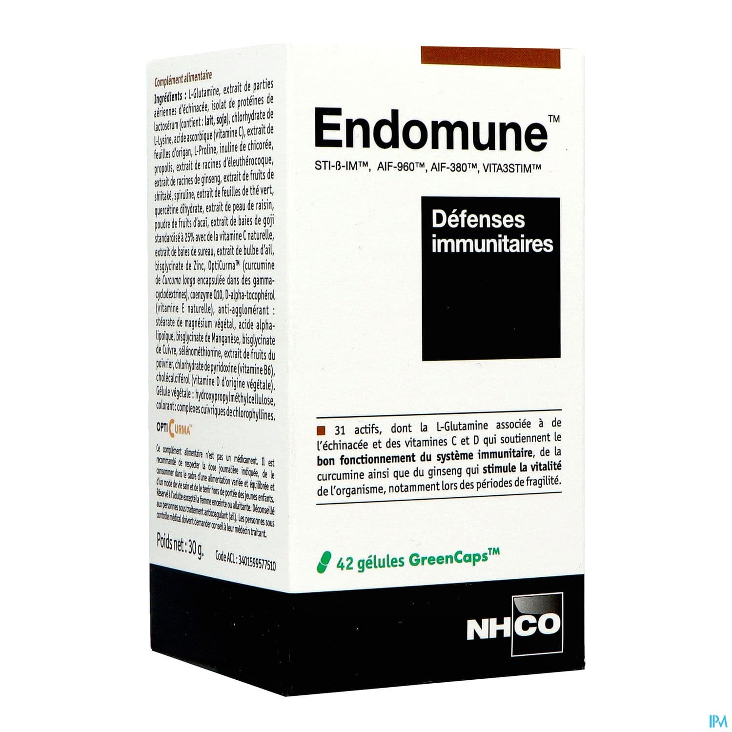 Nhco Endomune Immunite Gelule 42