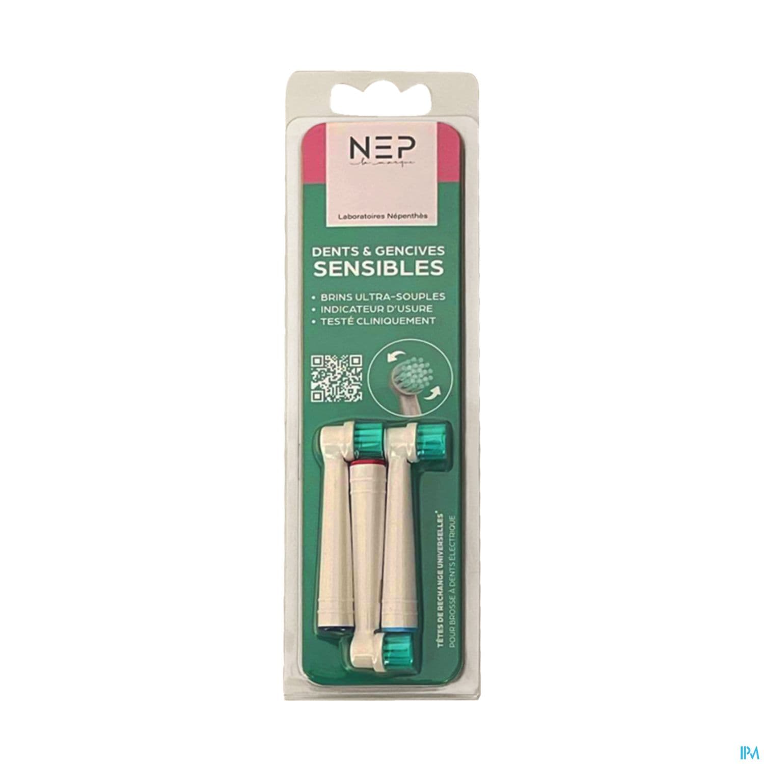 Nep Tete Rechange Brosse A Dent Electrique Sensitive 3