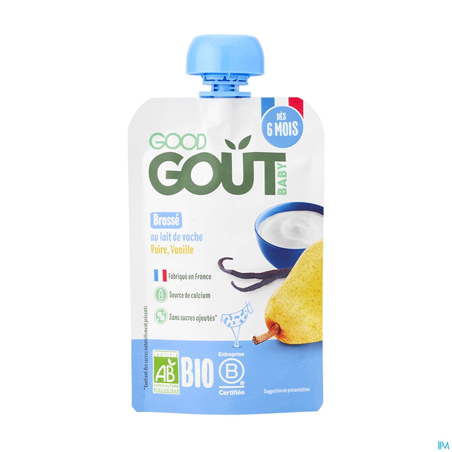 GOODGOUT BRASSE POIRE VANILLE 90G — Pharmacie des Colmariens by Nexum