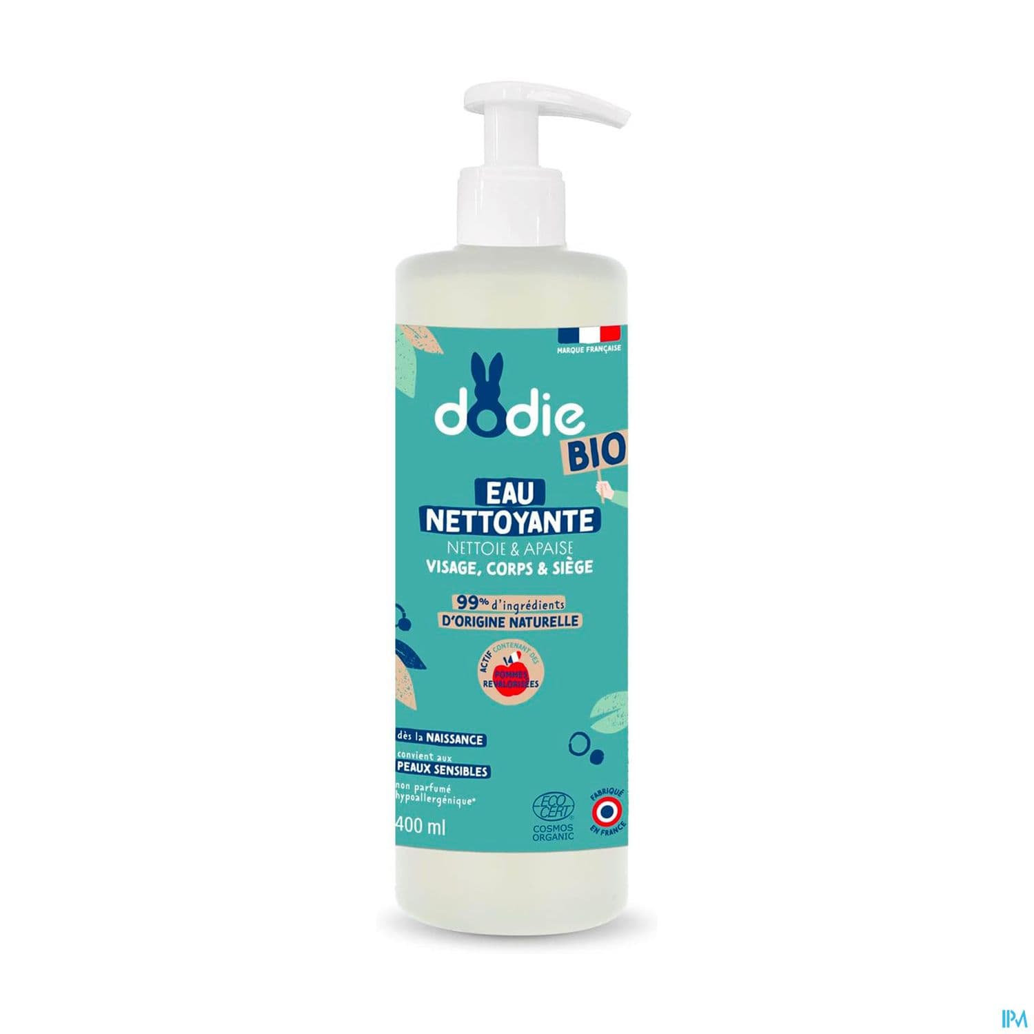 DODIE EAU NETTOYANTE BIO 400ML — Pharmacie de l’Arc