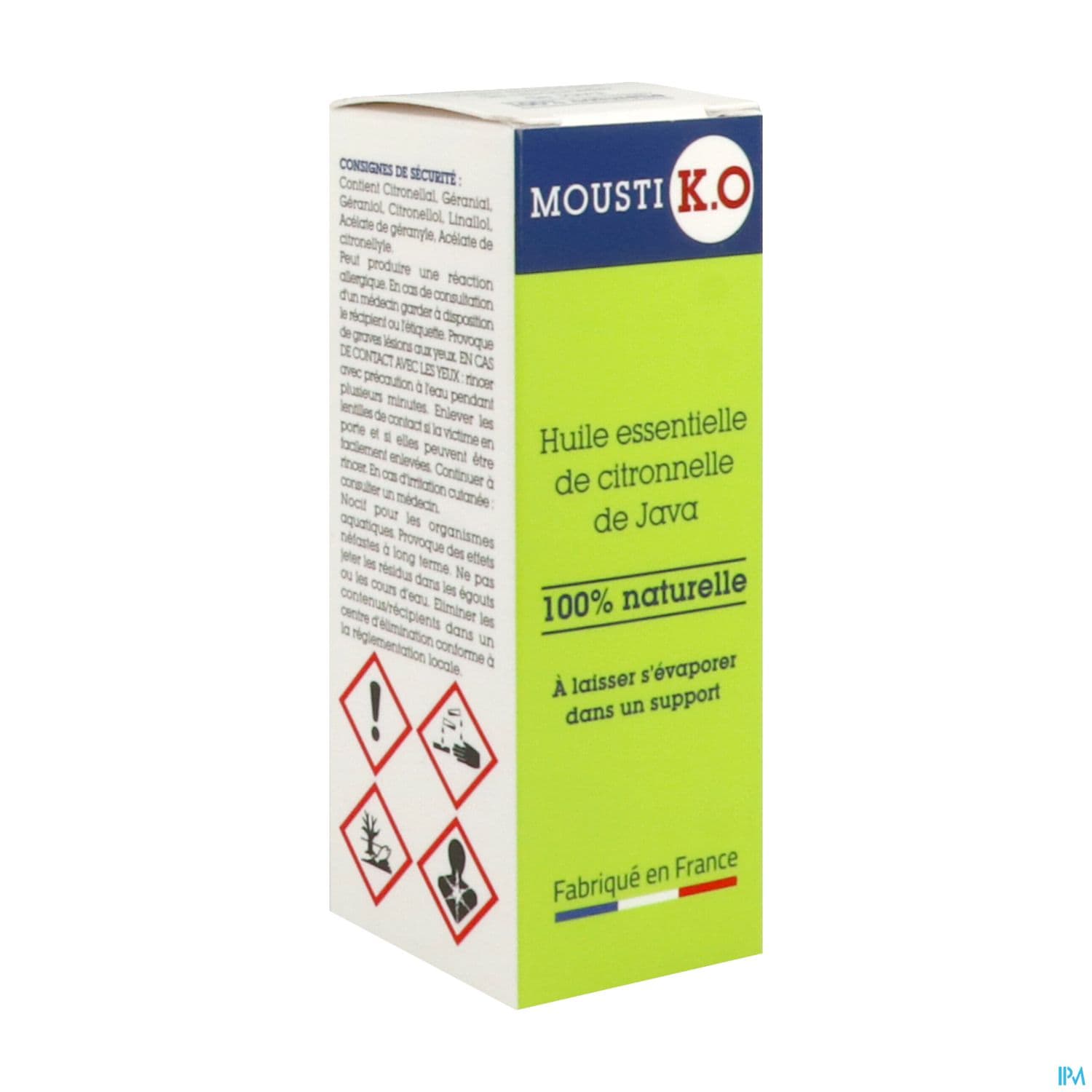 MOUSTI K.O HE CITRONNELLE JAVA30ML