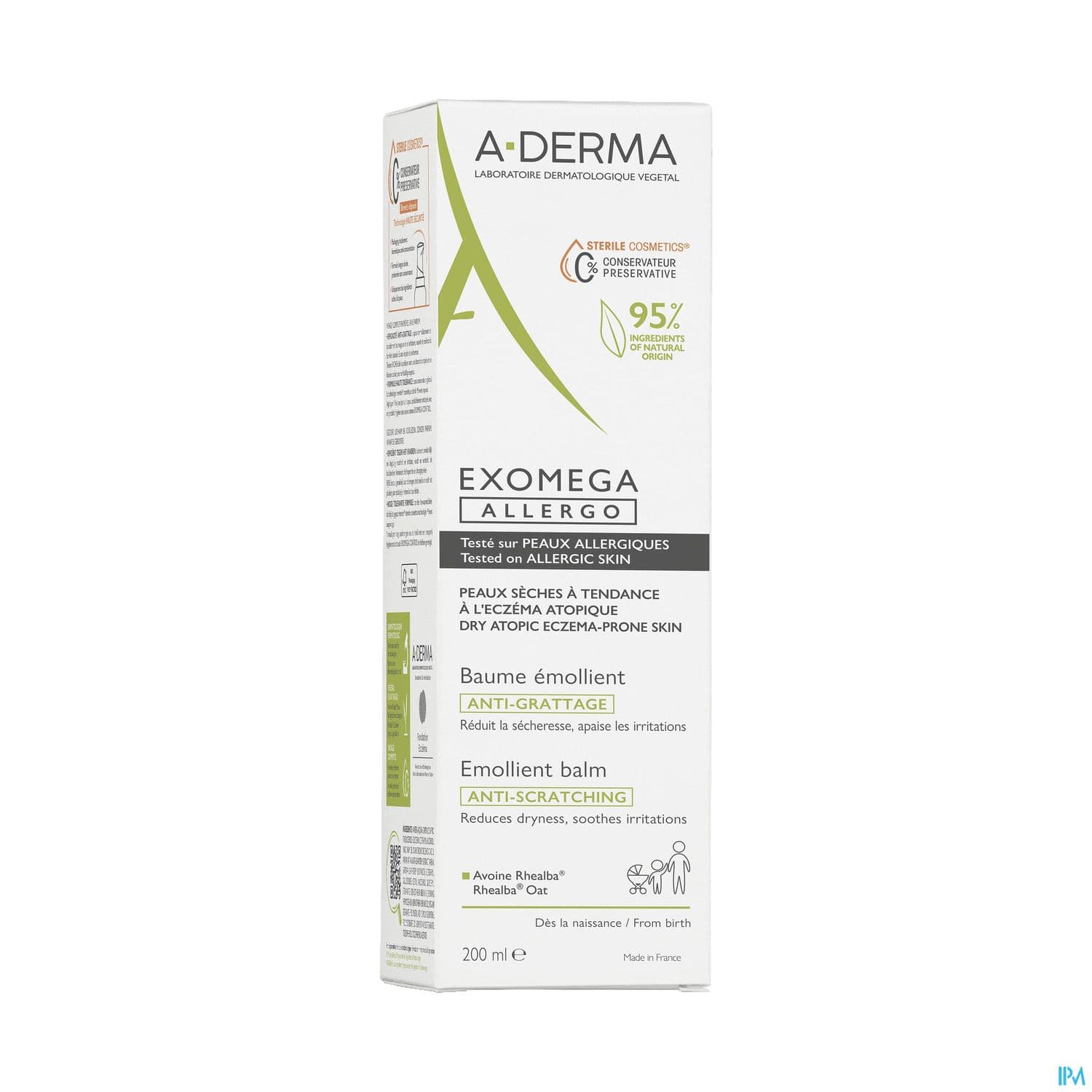 A-DERMA EXOMEGA ALLERGO 200ML