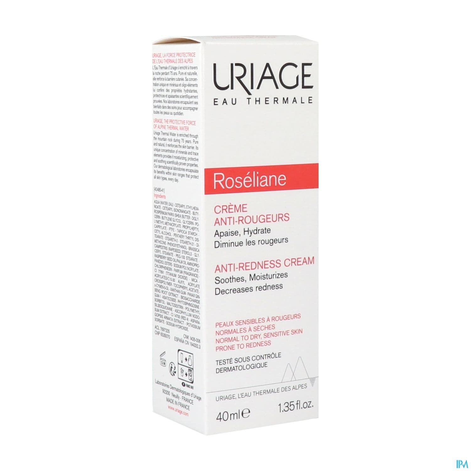 URIAGE ROSELIANE SOIN A/ROUG 40ML