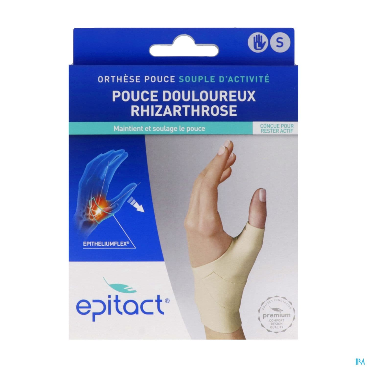 Epitact Orthese Pouce Souple Activite Gauche S
