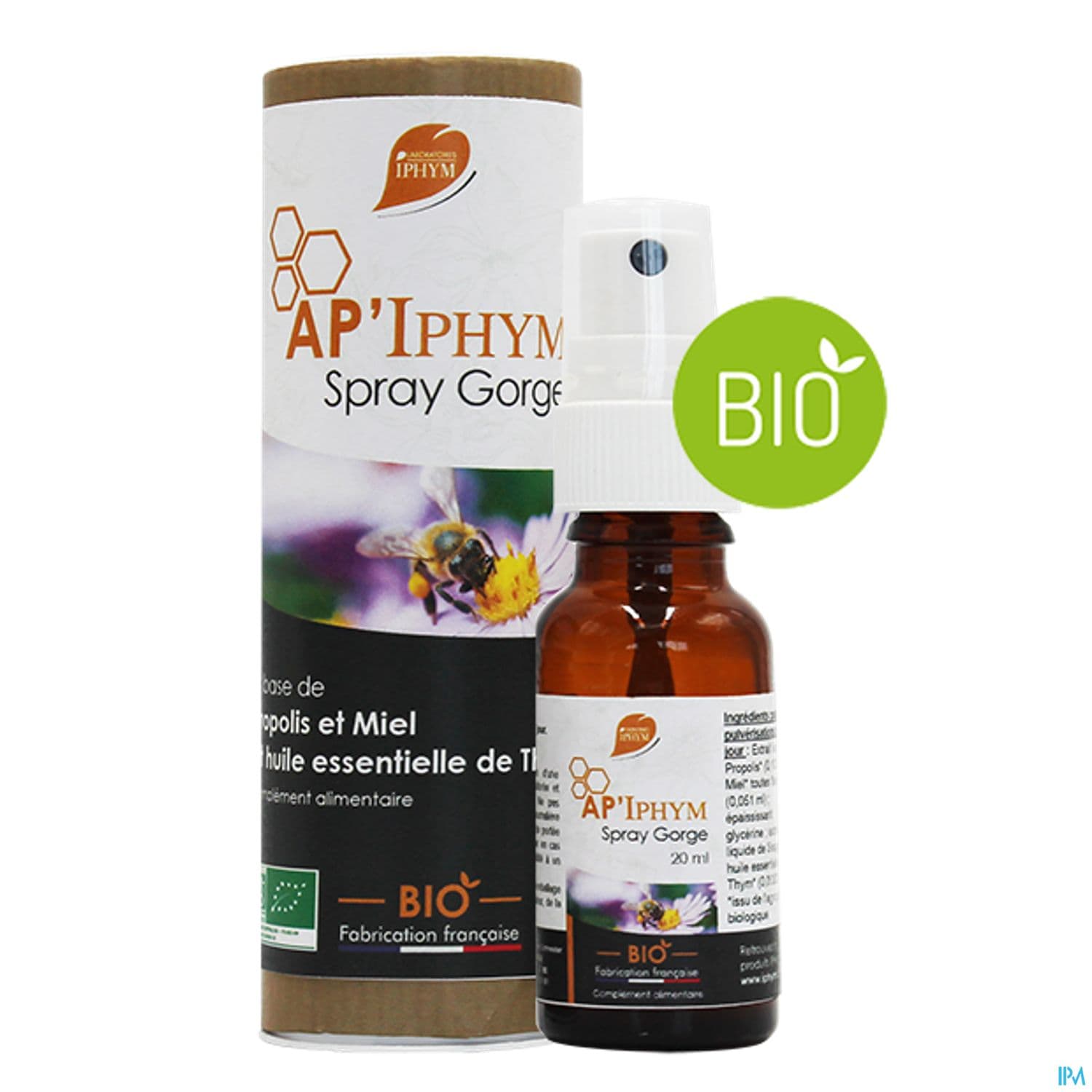 Ap'iphym Spray Gorge Bio 20ml