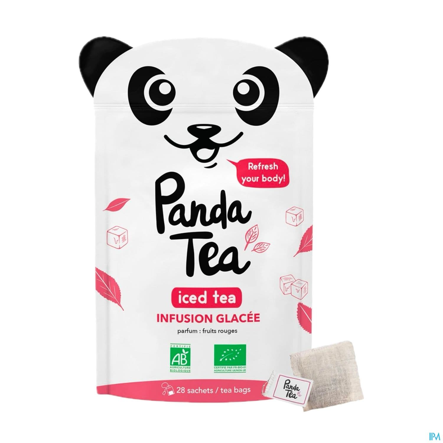 Panda Tea Iced Tea Fruits Rouges Bio Infusette 28