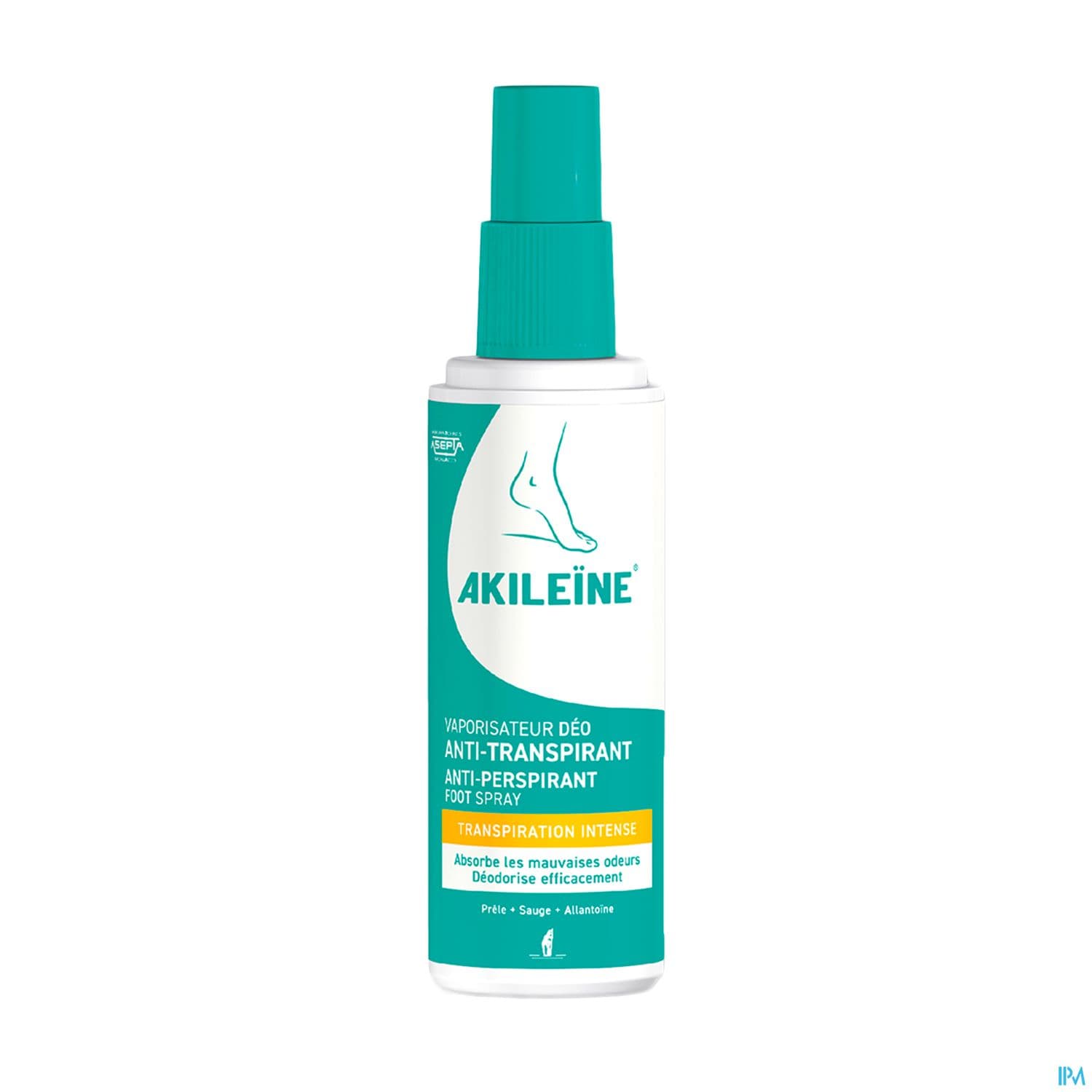 Akileine Soins Verts Vaporisateur Deodorant Antitranspirant 100ml