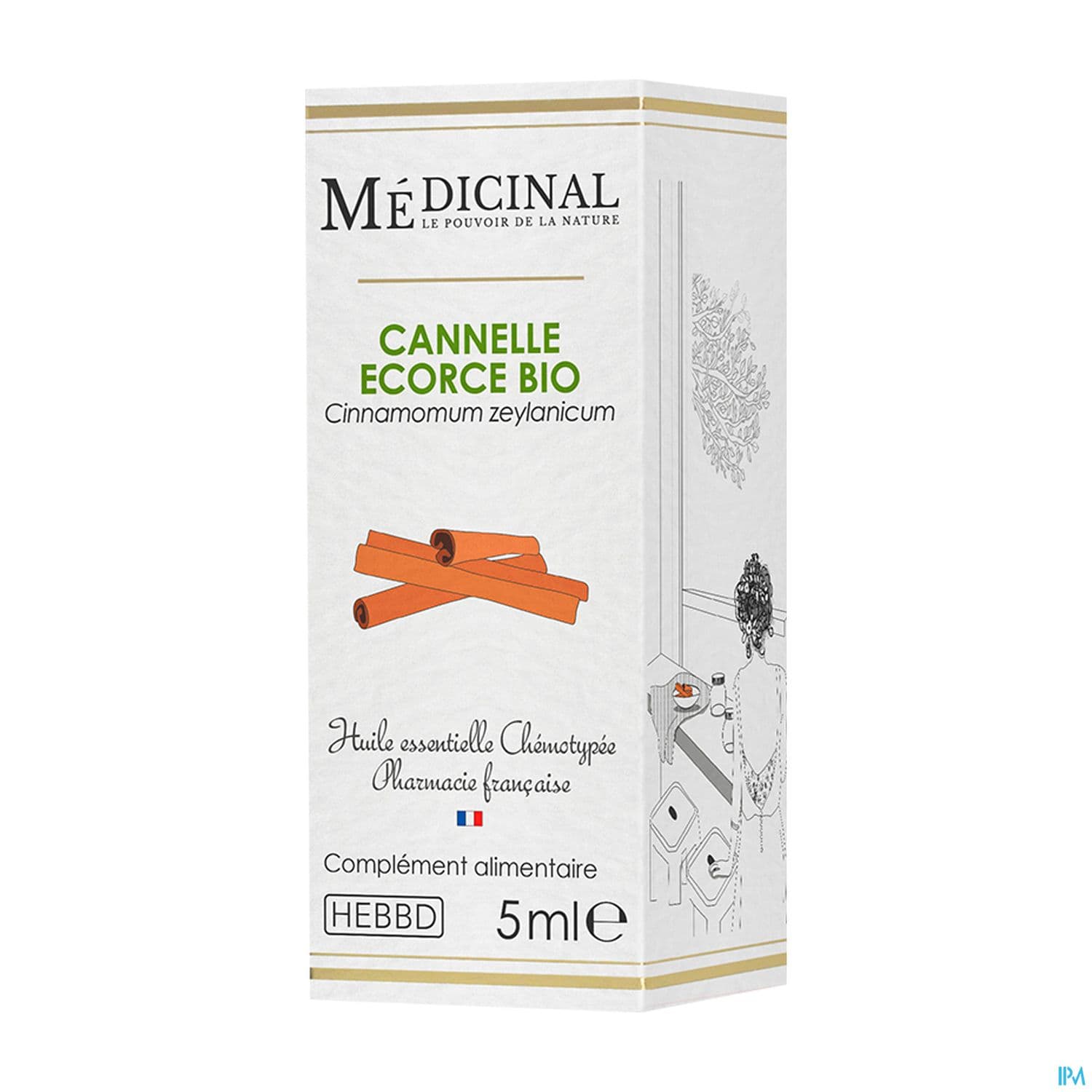 Medicinal Huile Essentielle Cannelle Ecorce Bio 5ml — Pharmacie St Honoré - Amiens