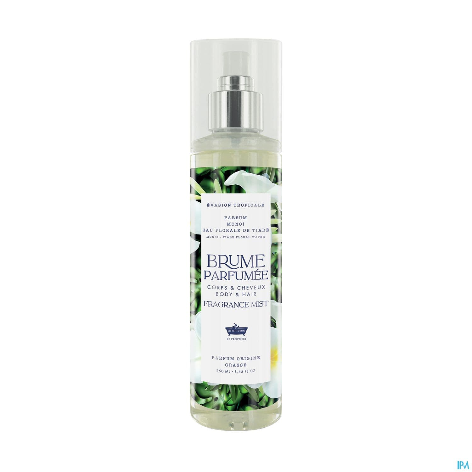 Les Petits Bains De Provence Brume Parfumee Monoi Eau Florale De Tiare Spray 250ml